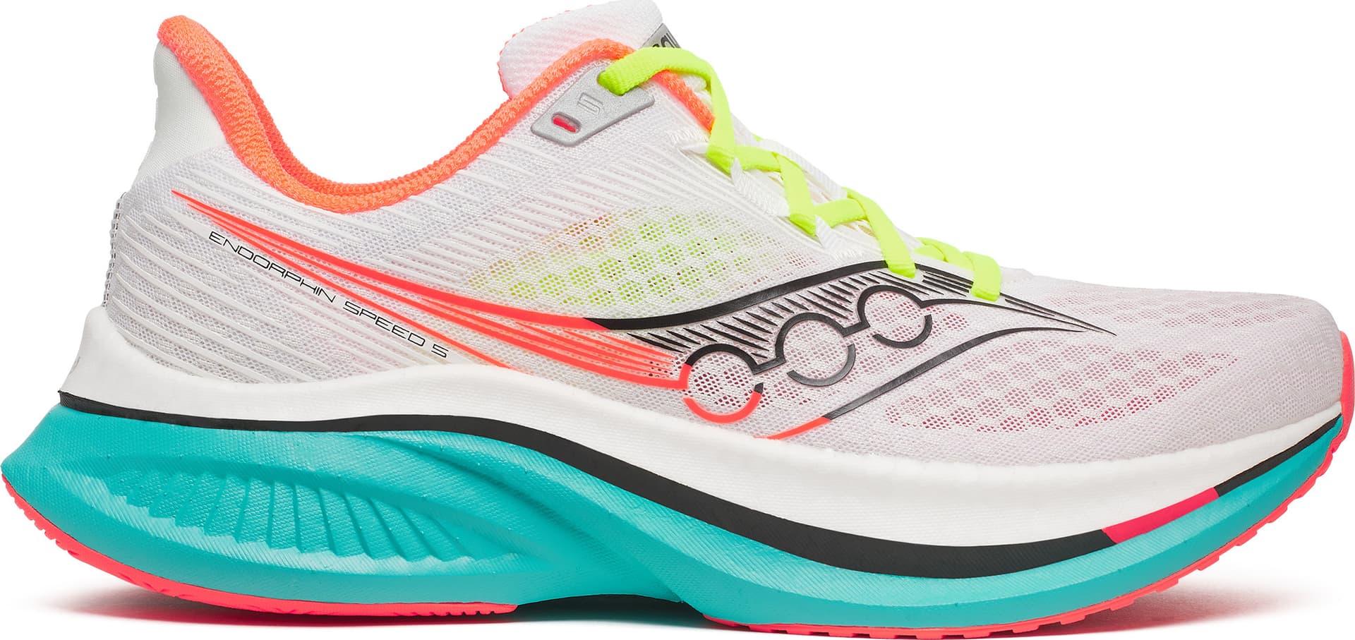 Saucony Saucony Men's Endorphin Speed 5 White/Mutant