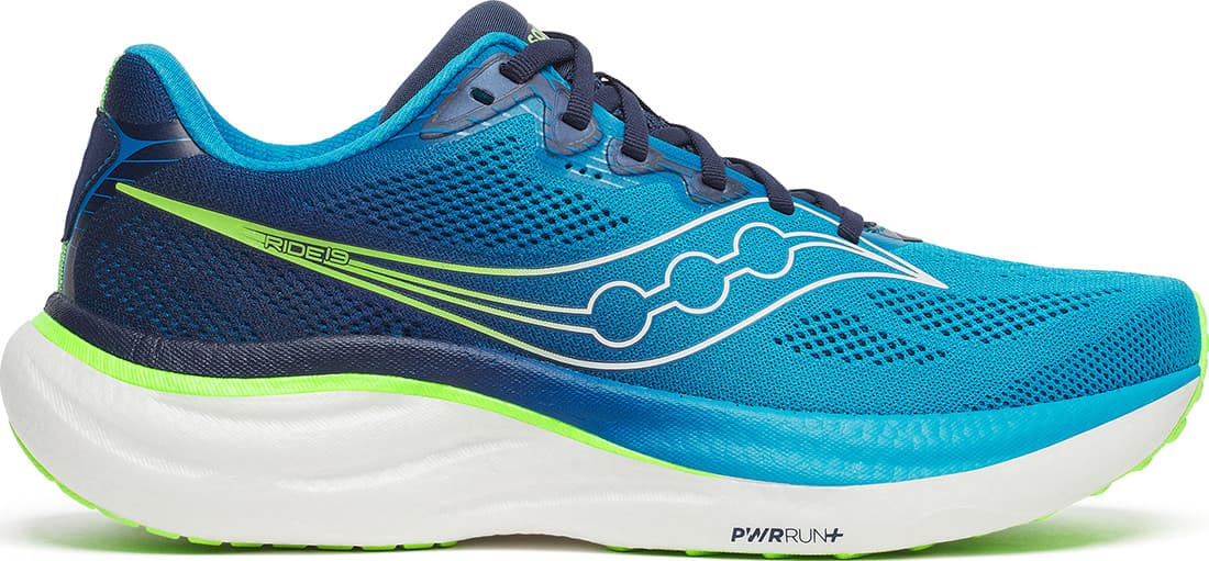 Saucony Saucony Men's Ride 19 Cobalt/Slime