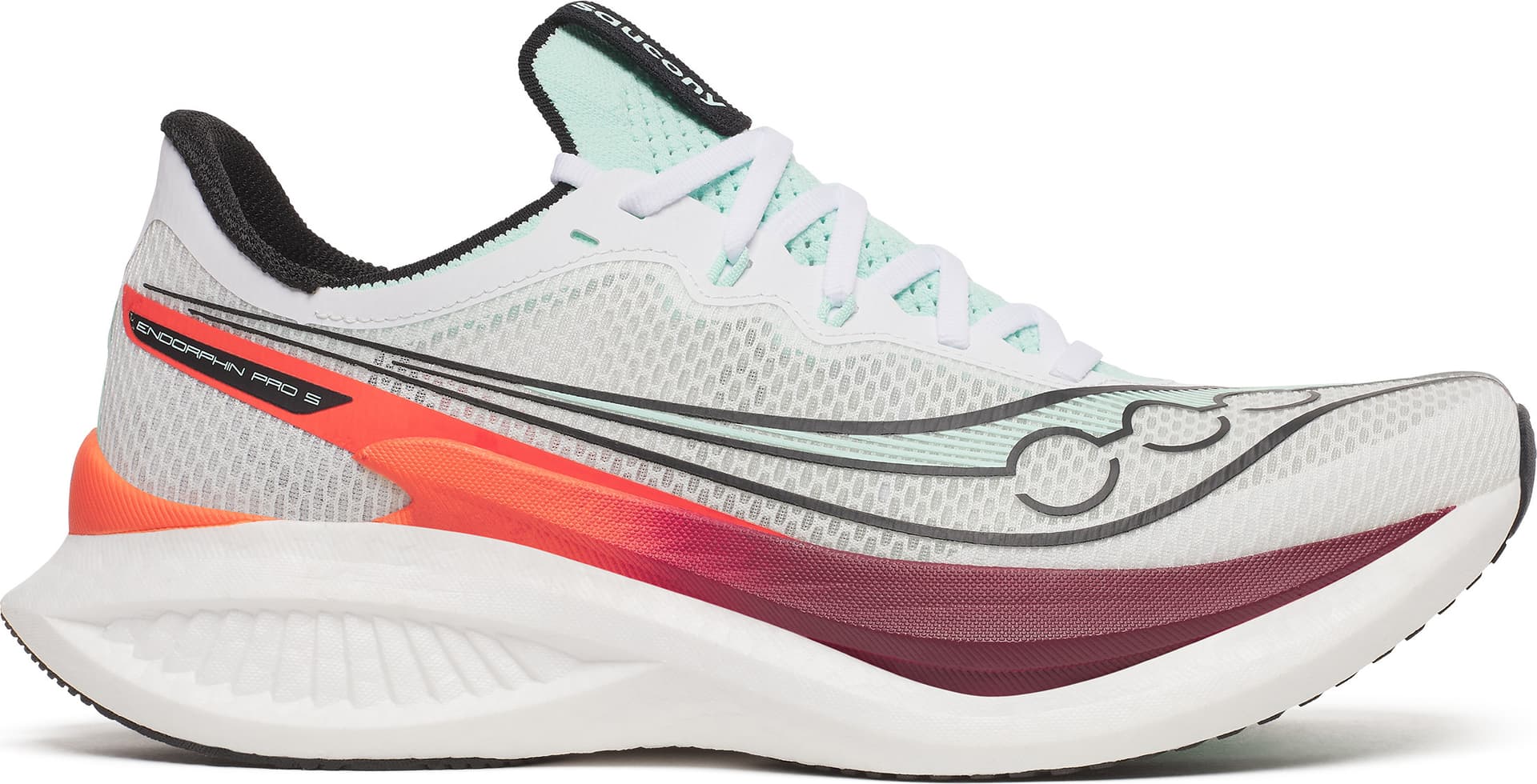 Saucony Saucony Men's Endorphin Pro 5 White/Crimson