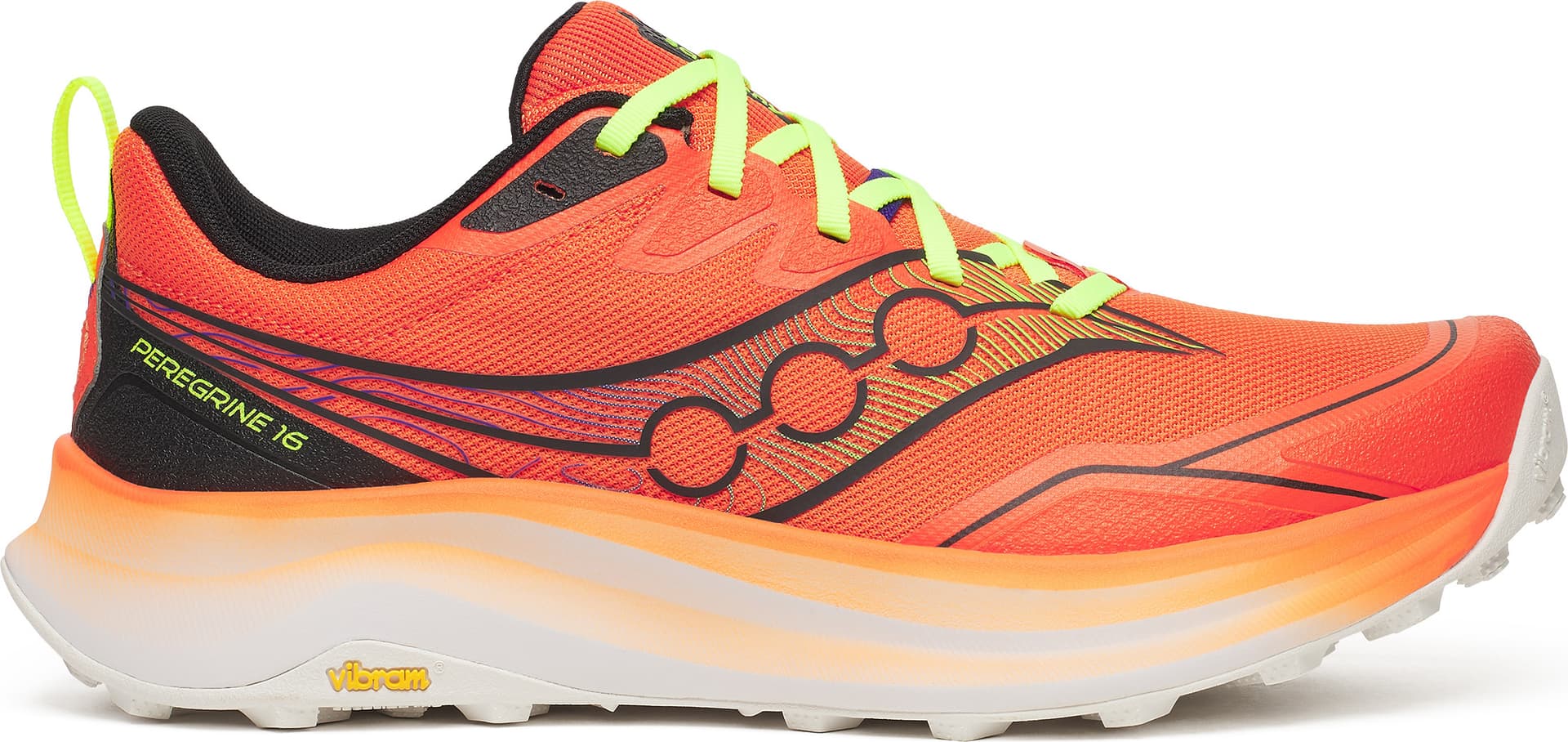 Saucony Saucony Men's Peregrine 16 Fire/black