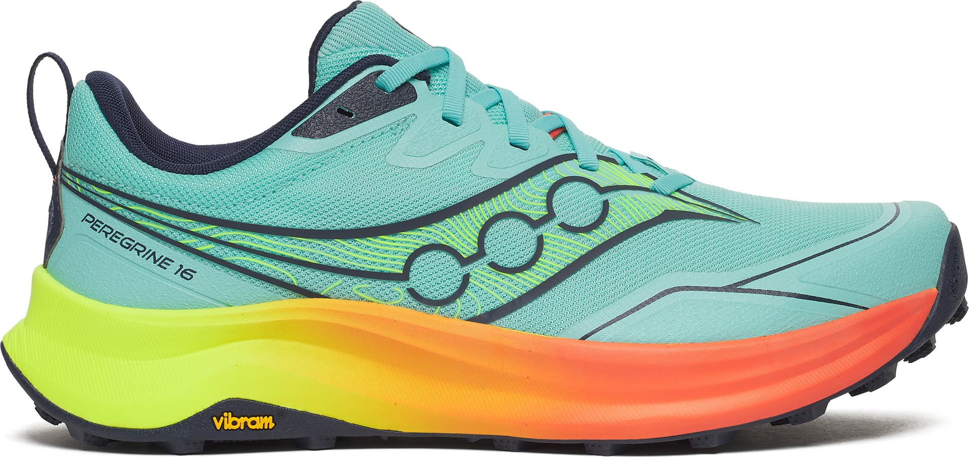 Saucony Saucony Men's Peregrine 16 Splash/citron