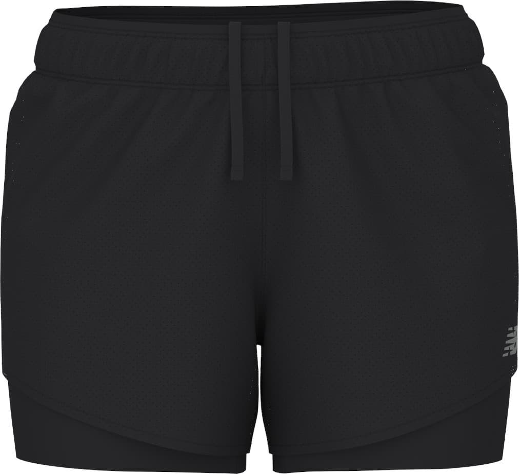 New Balance New Balance Women's Rc 2-In-1 Short 3" Black