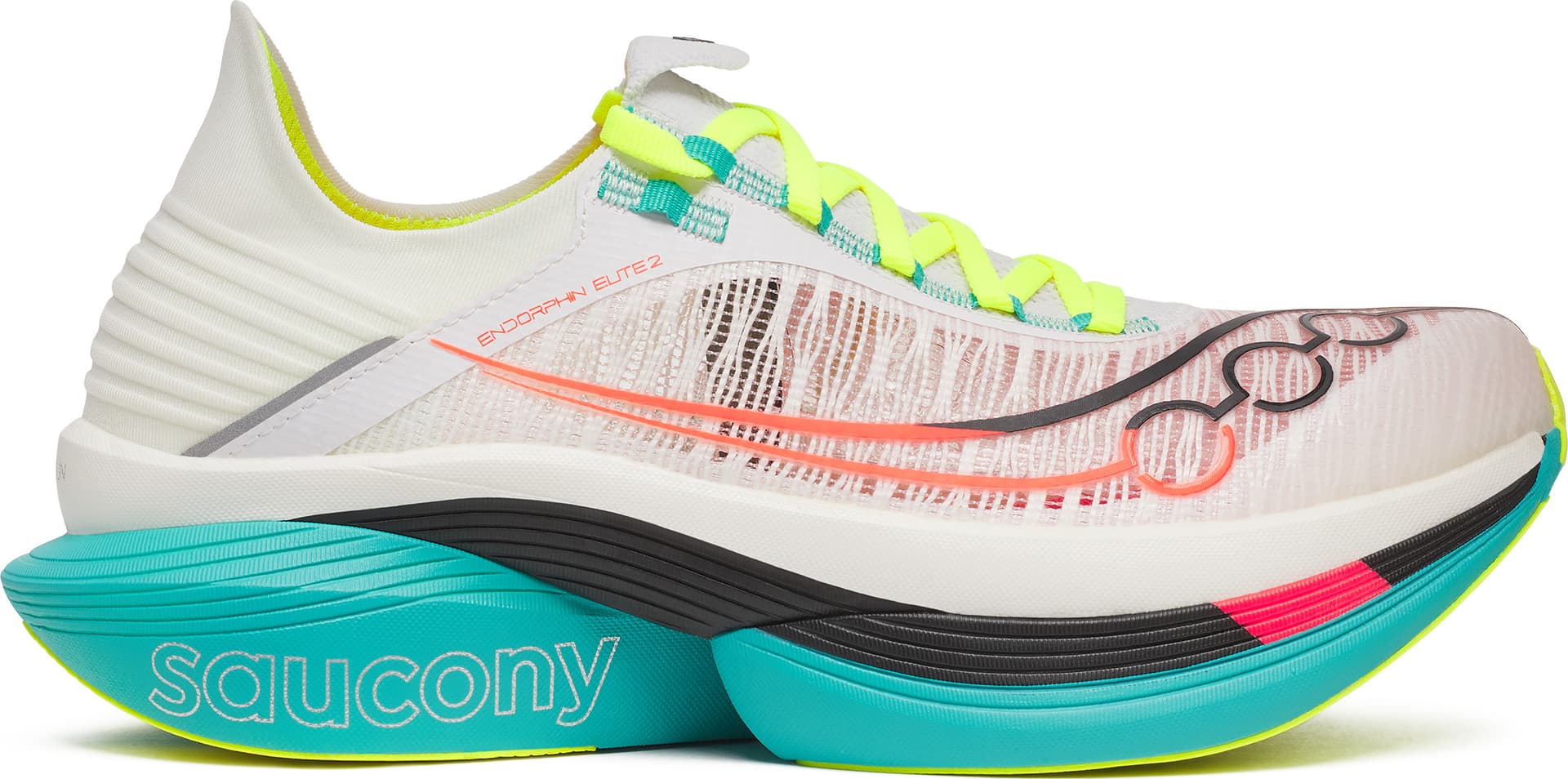 Saucony Saucony Unisex Endorphin Elite 2 White/mutant