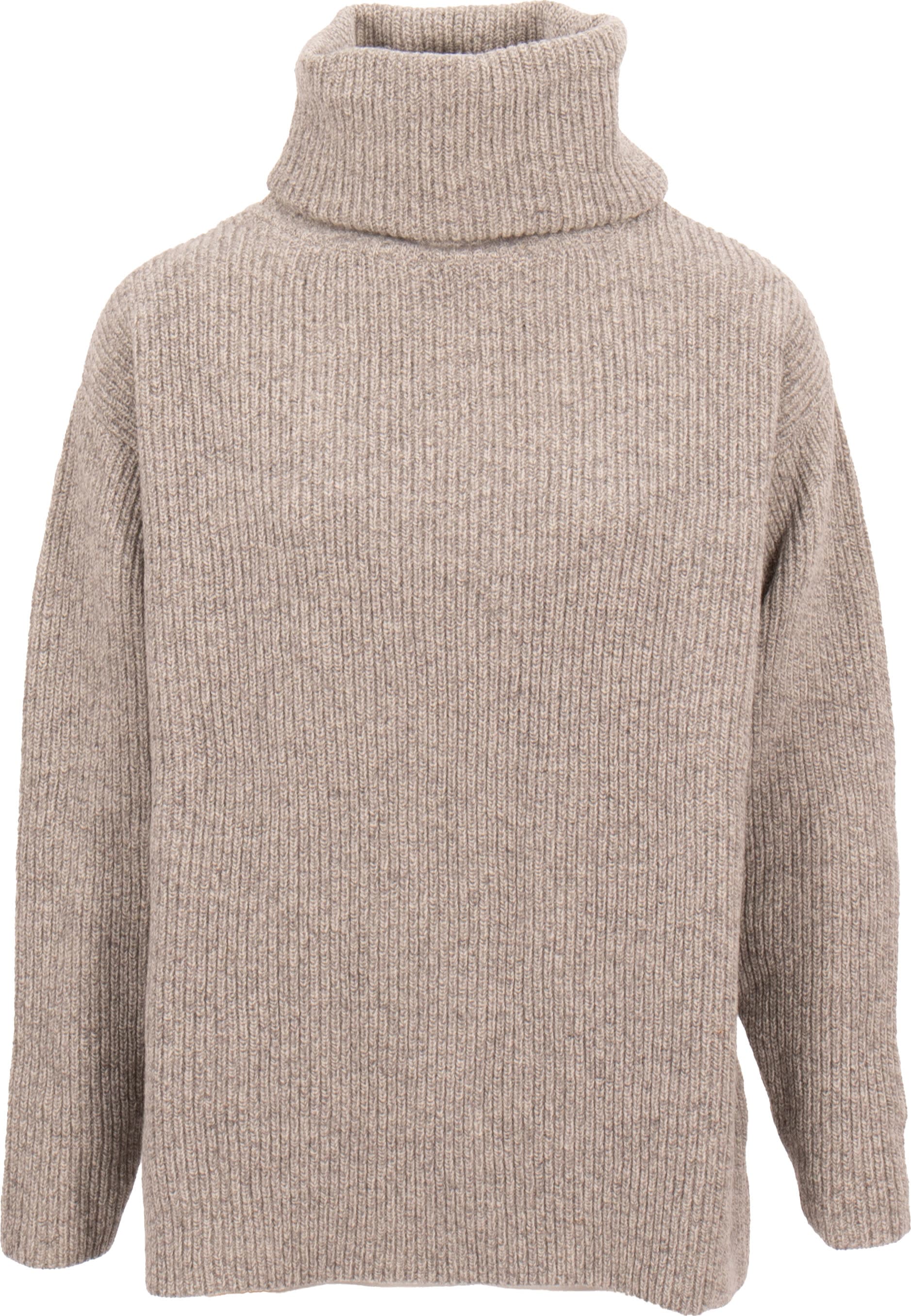 Sätila Sätila Women's Sandby Polo Sweater Grey Melange