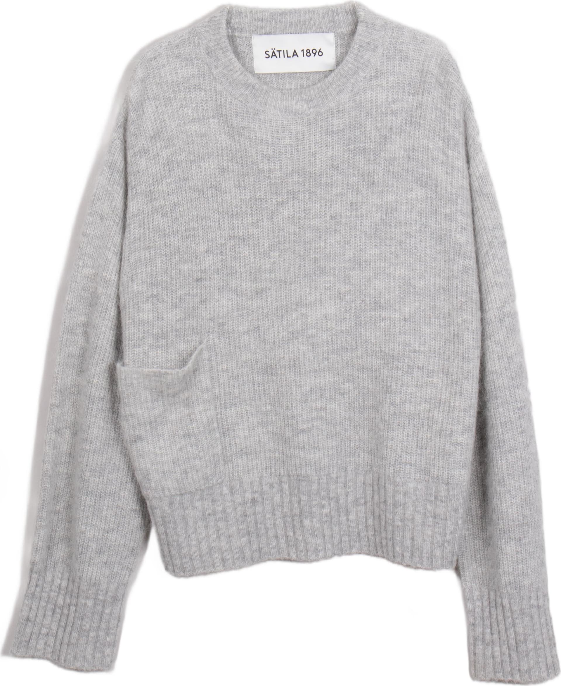 Sätila Sätila Women's Sunset Sweater Light Grey Melange