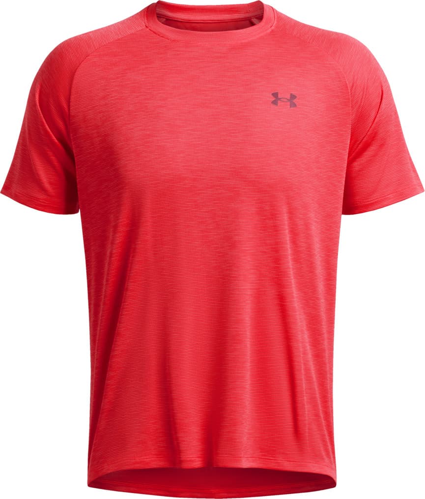 Under Armour Under Armour Men's UA Tech Textured Short Sleeve Racer Red