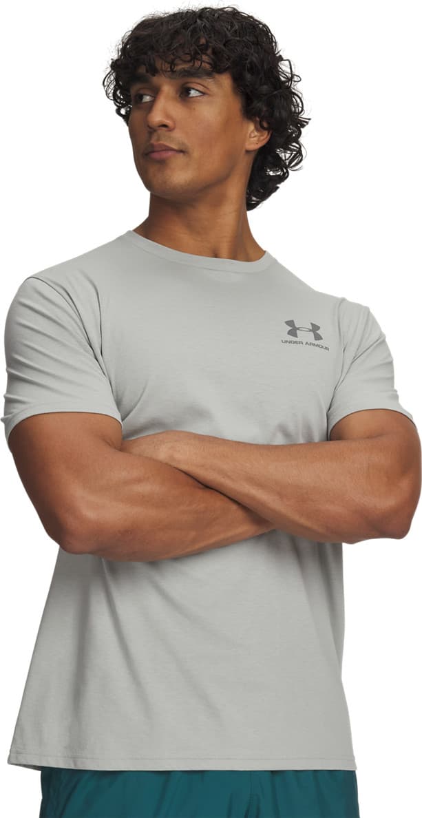 Under Armour Under Armour Men's Sportstyle Left Chest Shortsleeve Titanium