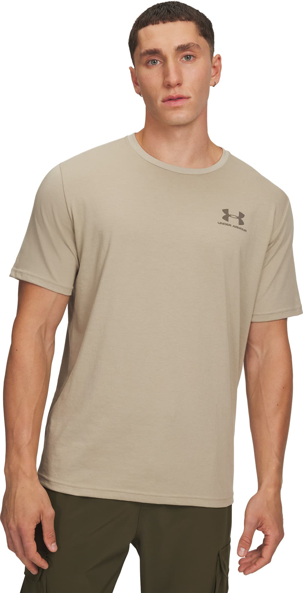 Under Armour Under Armour Men's Sportstyle Left Chest Shortsleeve City Khaki