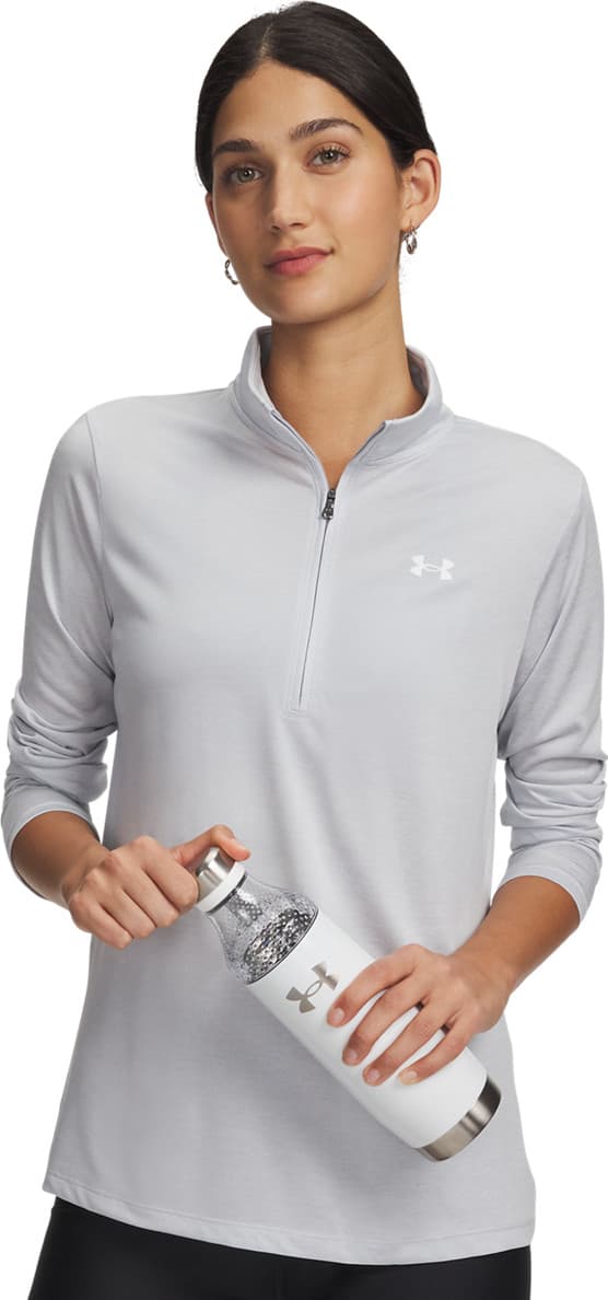 Under Armour Under Armour Women's UA Tech™ Twist ½ Zip Gray