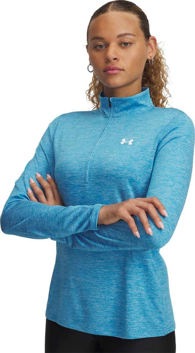Under Armour Under Armour Women's UA Tech™ Twist ½ Zip Ether Blue
