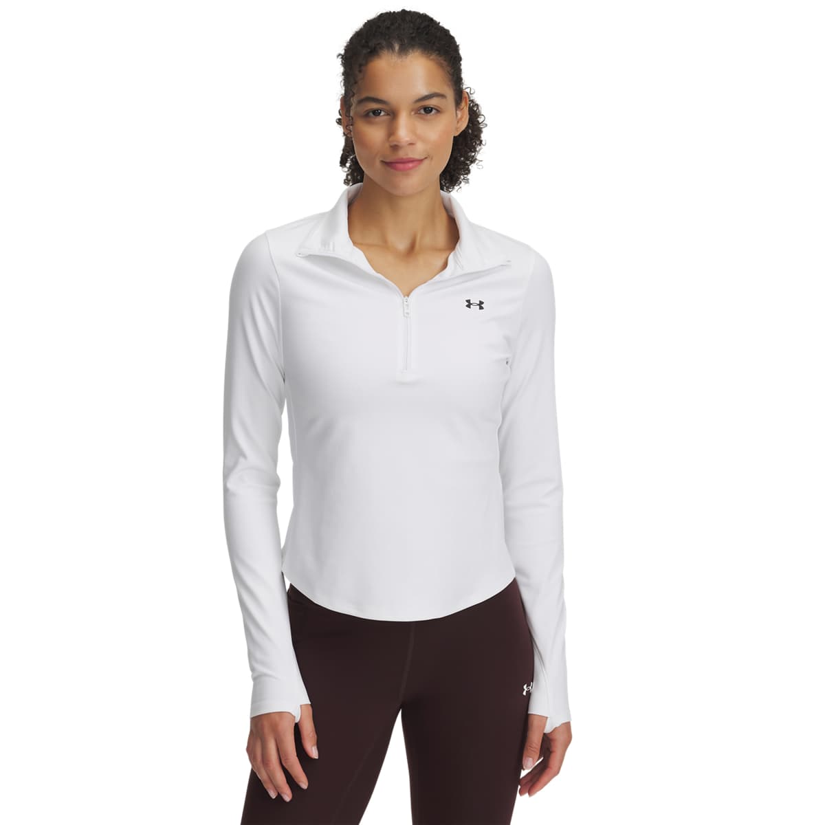 Under Armour Under Armour Women's Motion 1/2 Zip Emea White
