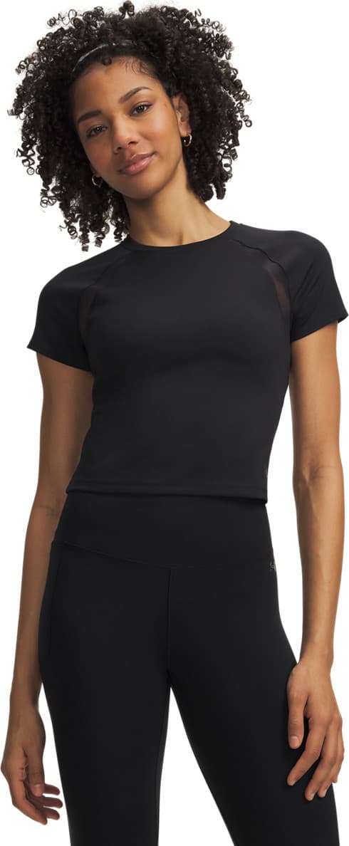 Under Armour Under Armour Women's Motion Mesh Short Sleve Black