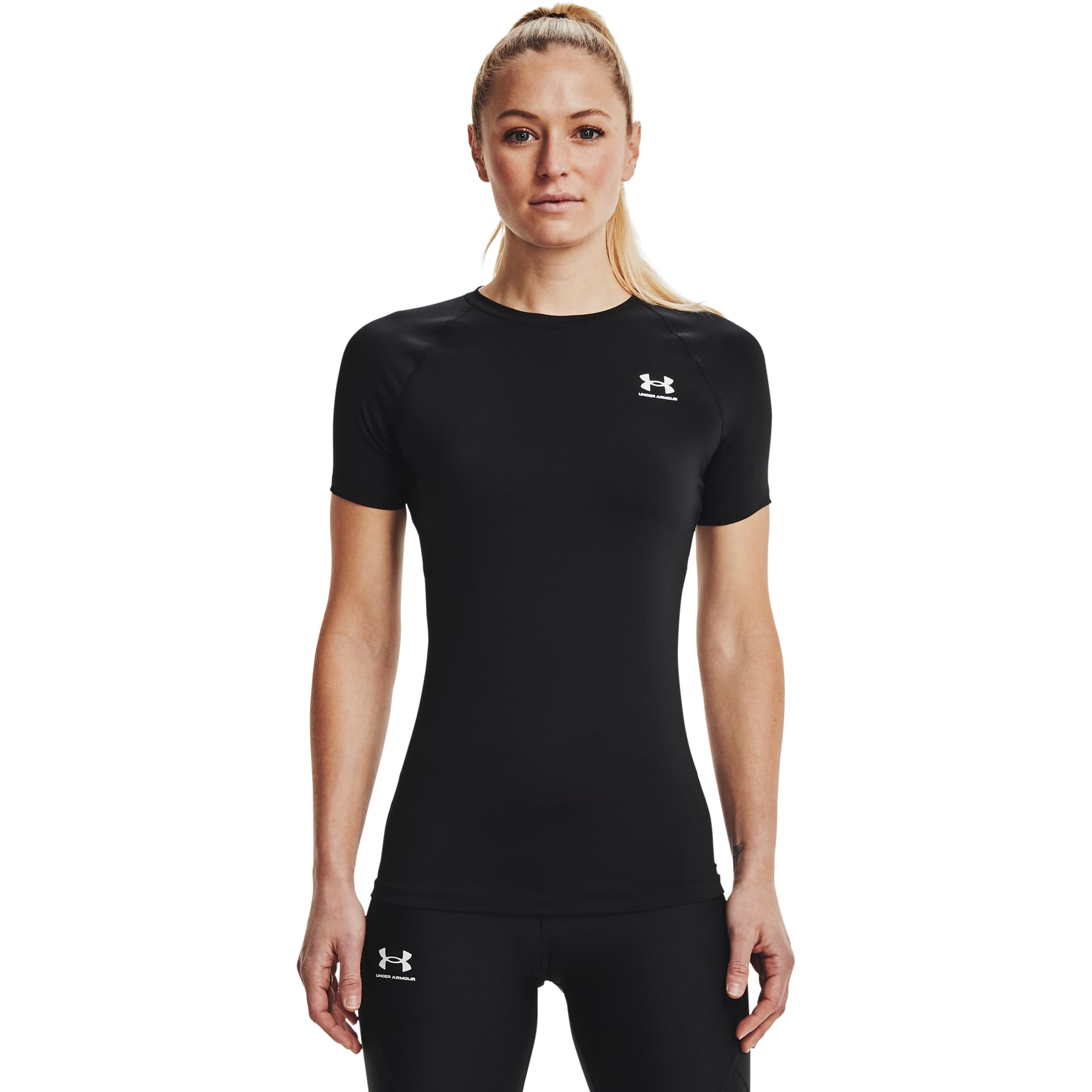 Under Armour Under Armour Women's UA Hg Authentics Comp SS Black