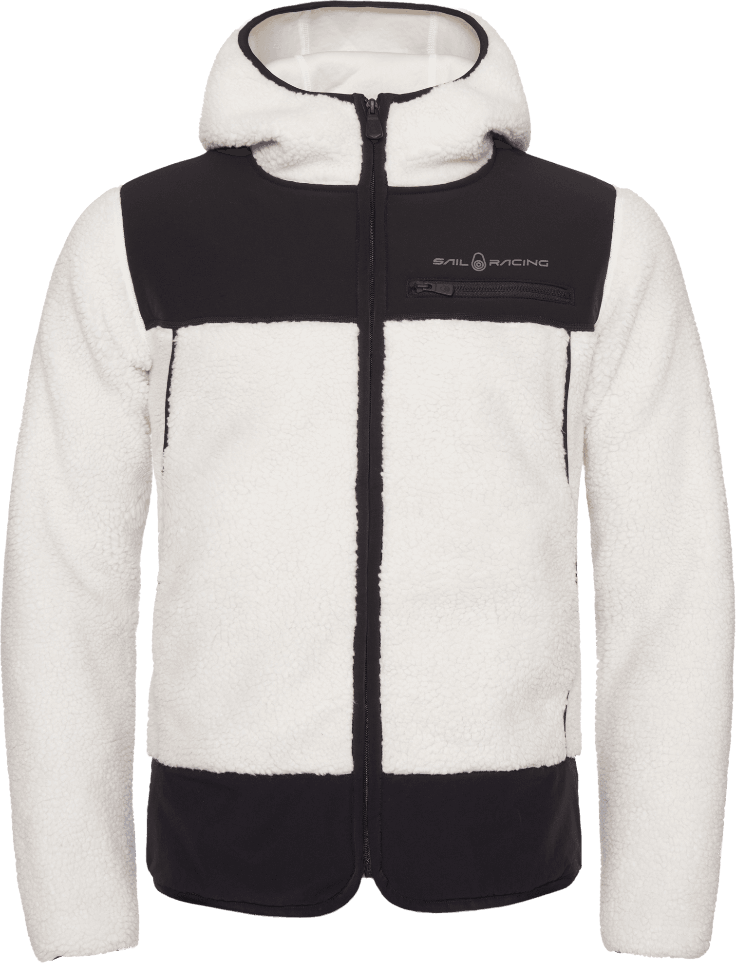 Sail Racing Sail Racing Women's Gale Pile Zip Hood Storm White