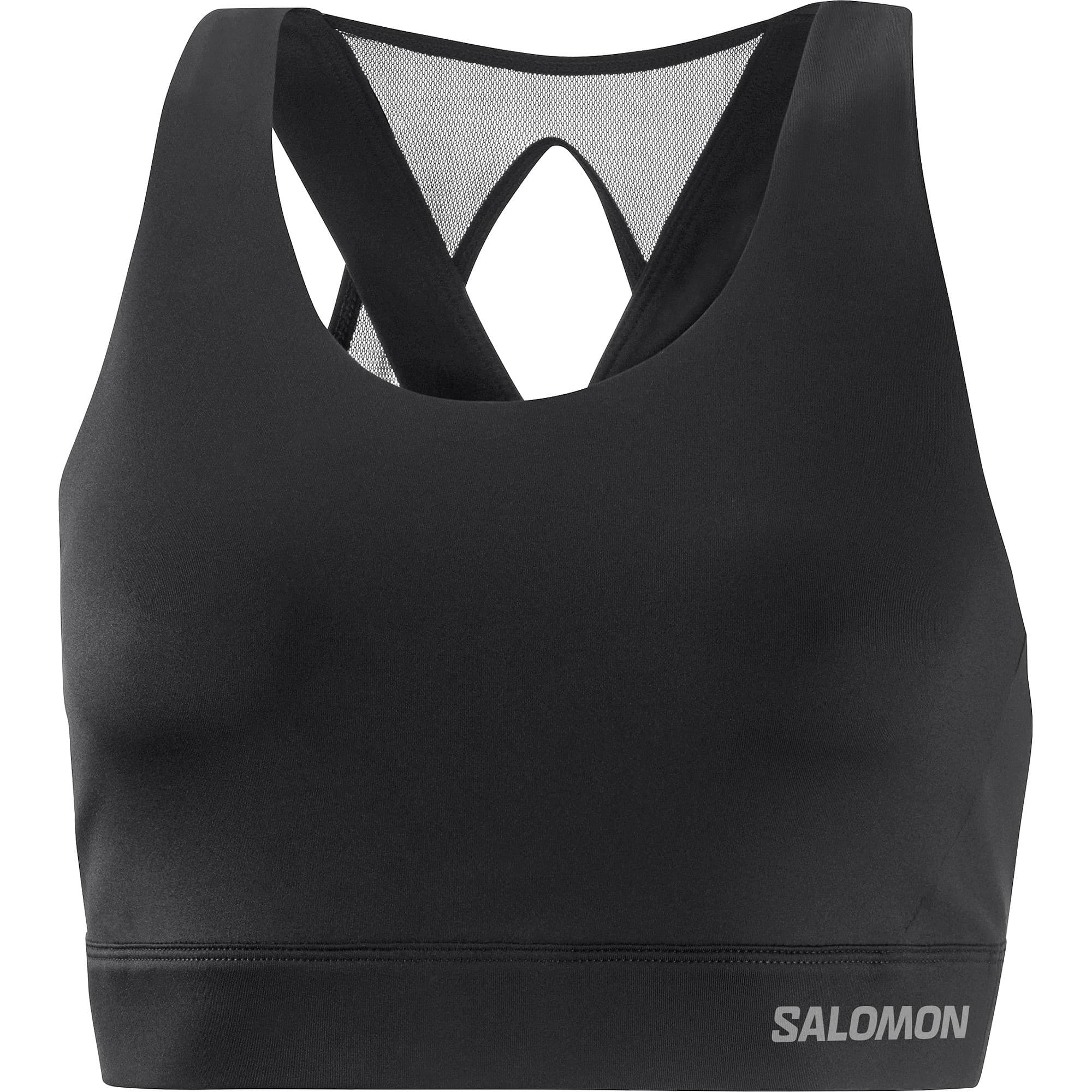 Salomon Salomon Women's Cross Run Sports Bra Deep Black