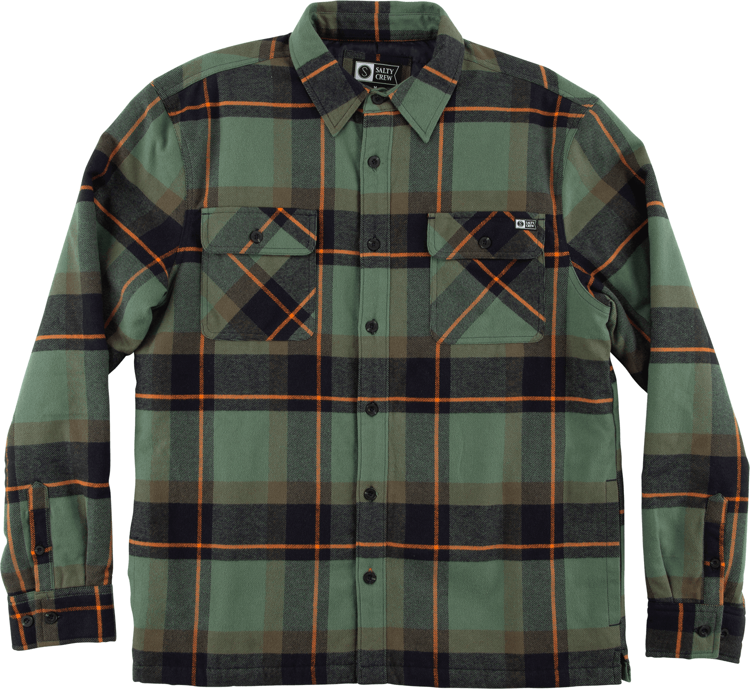 Salty Crew Salty Crew Men's Dawn Patrol Shacket Green