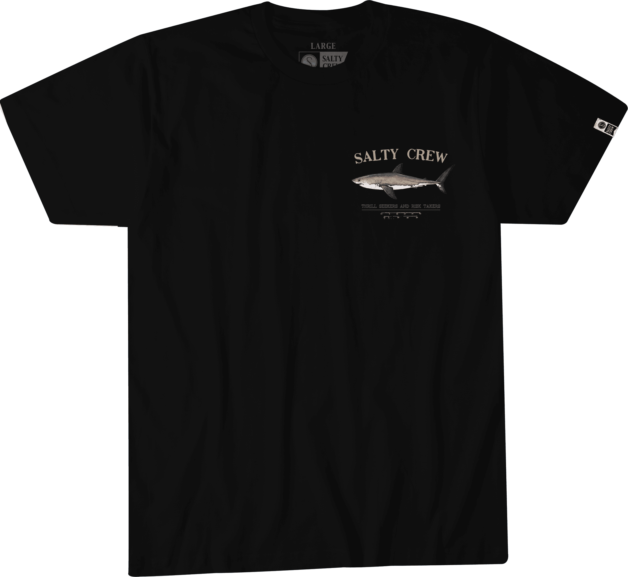 Salty Crew Salty Crew Men's Bruce Short-Sleeve Premium Tee Black