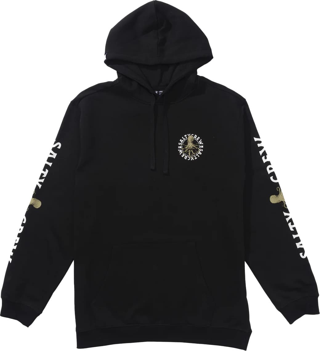 Salty Crew Salty Crew Men's Tentacles Hooded Fleece Black