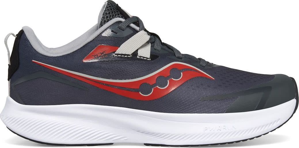 Saucony Saucony Kids' Ride 15 Grey/Black/Red