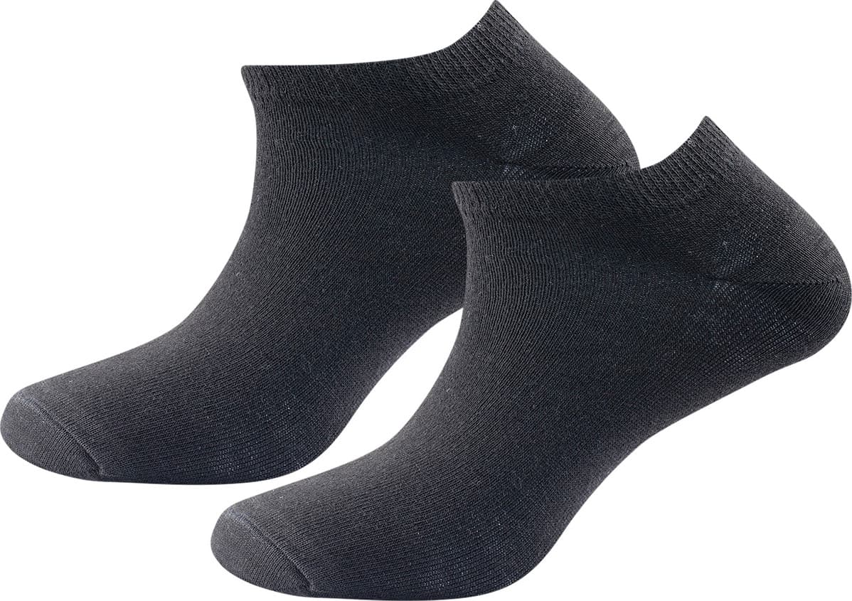 Devold Devold Unisex Daily Merino Shorty Sock 2-pack Black