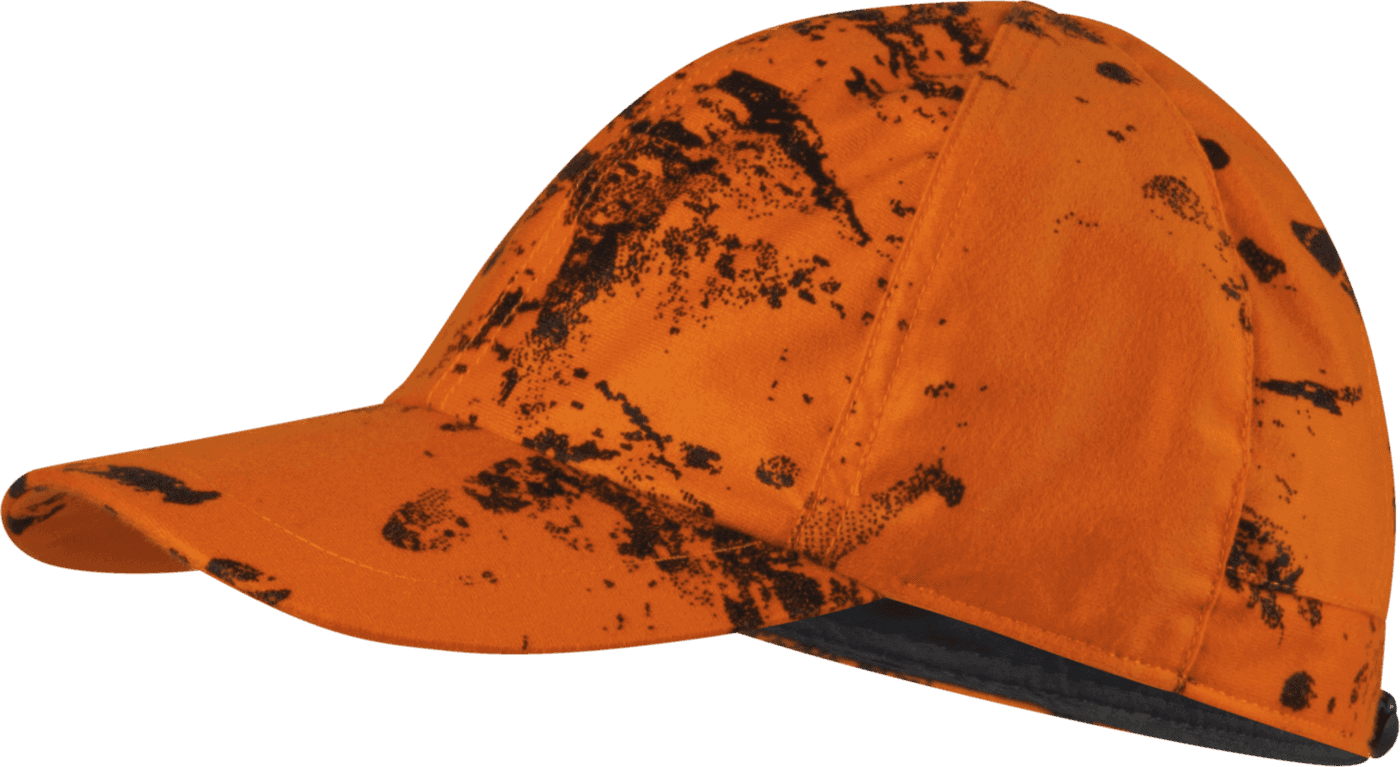Seeland Seeland Unisex Avail Camo Cap Orange Blaze