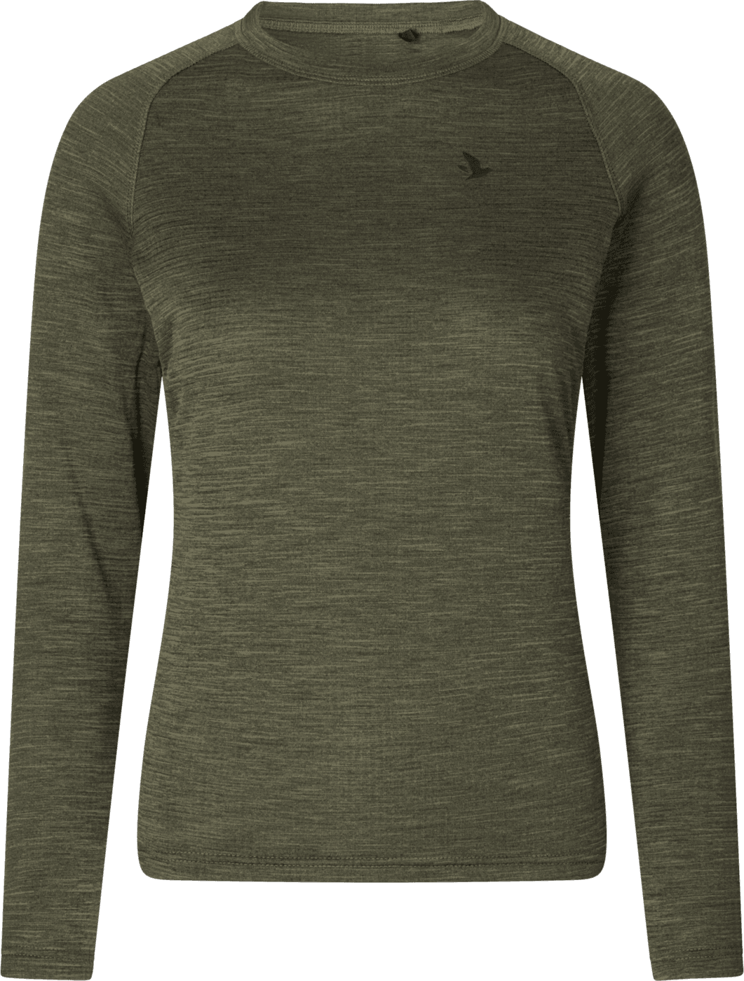 Seeland Seeland Women's Active L/S T-Shirt Pine Green