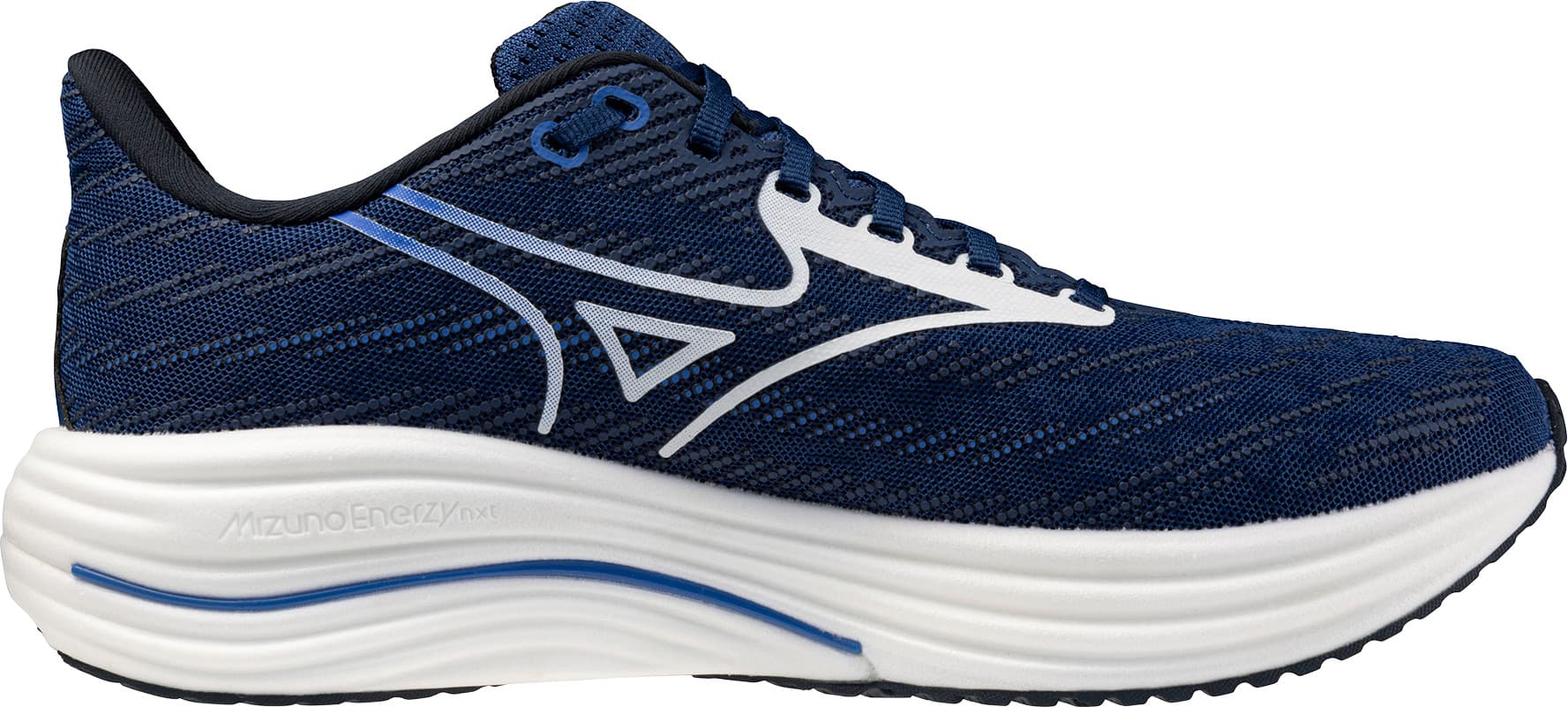 Mizuno Mizuno Men's Wave Rider 29 Estate Blue/white/lightning Yellow