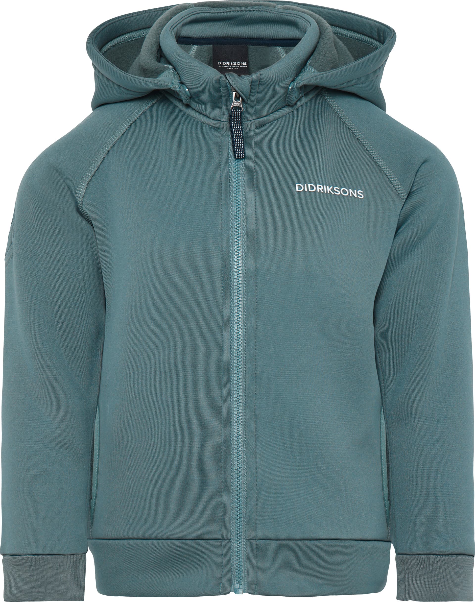 Didriksons Didriksons Kids' Siljan Full Zip Factory Blue