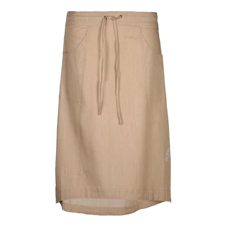 SKHOOP Skhoop Women's Linnea Long Skirt  Kakhi
