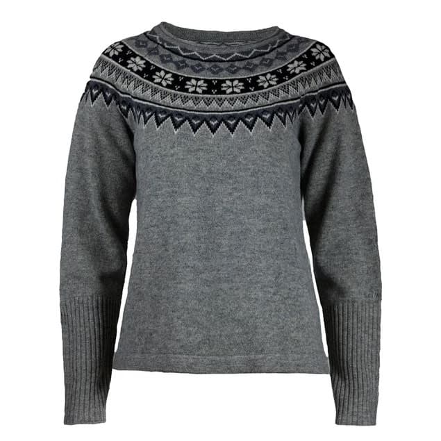 SKHOOP Skhoop Women's Scandinavian Sweater  Graphite