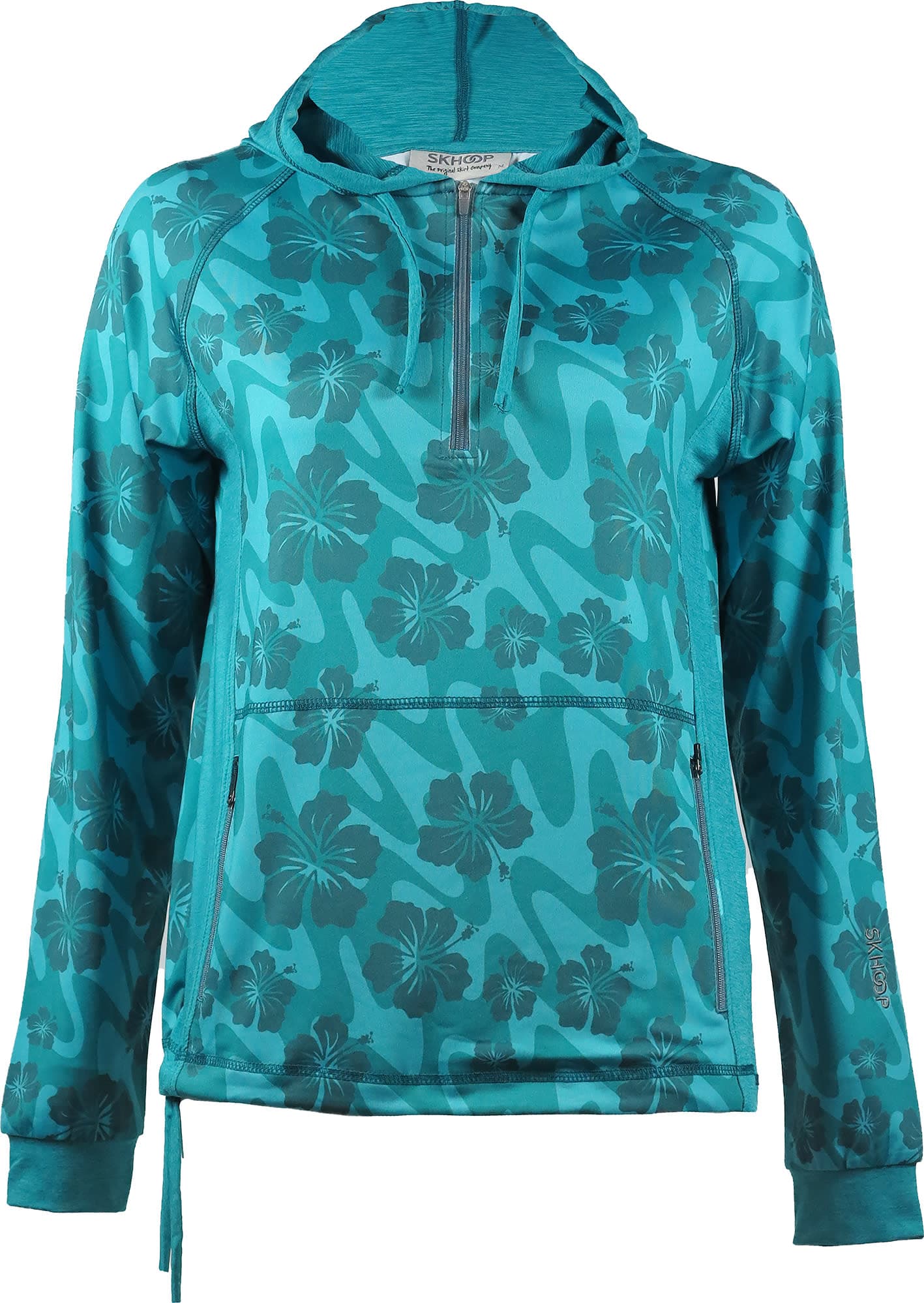 SKHOOP Skhoop Women's Ylva Zip Hood Aqua