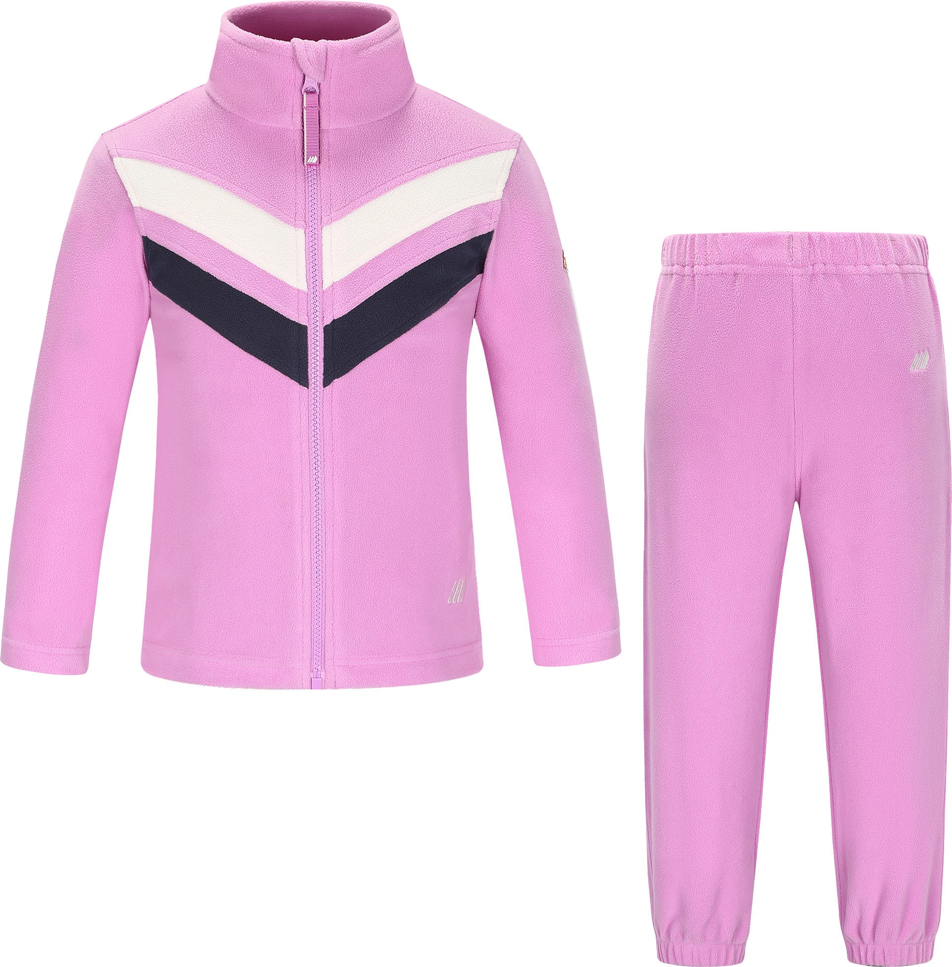 Skogstad Skogstad Kids' Fongen Microfleece Sett Bright Purple