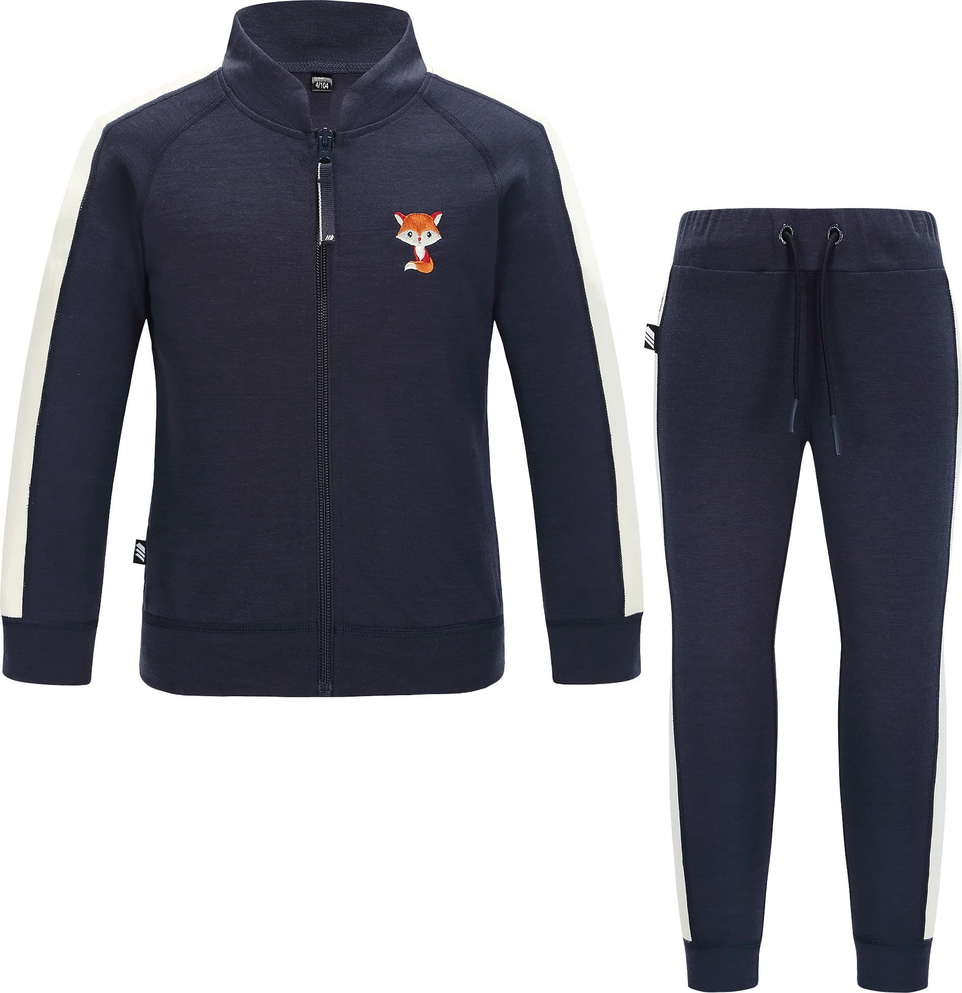 Skogstad Skogstad Kids' Mogen Merinoull Blanding Sett Parisian Night