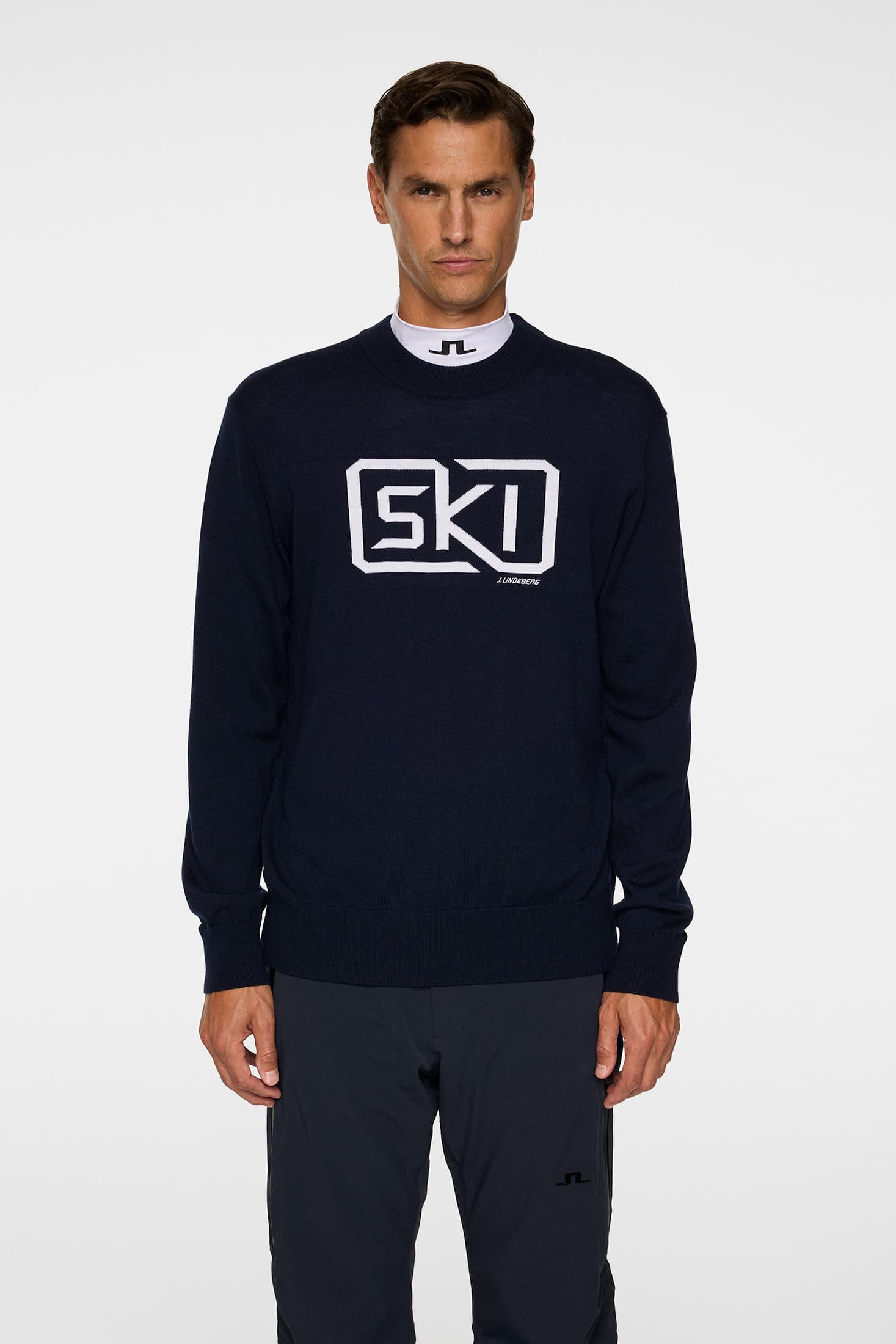 J Lindeberg J.Lindeberg Men's William Knitted Sweater JL Navy