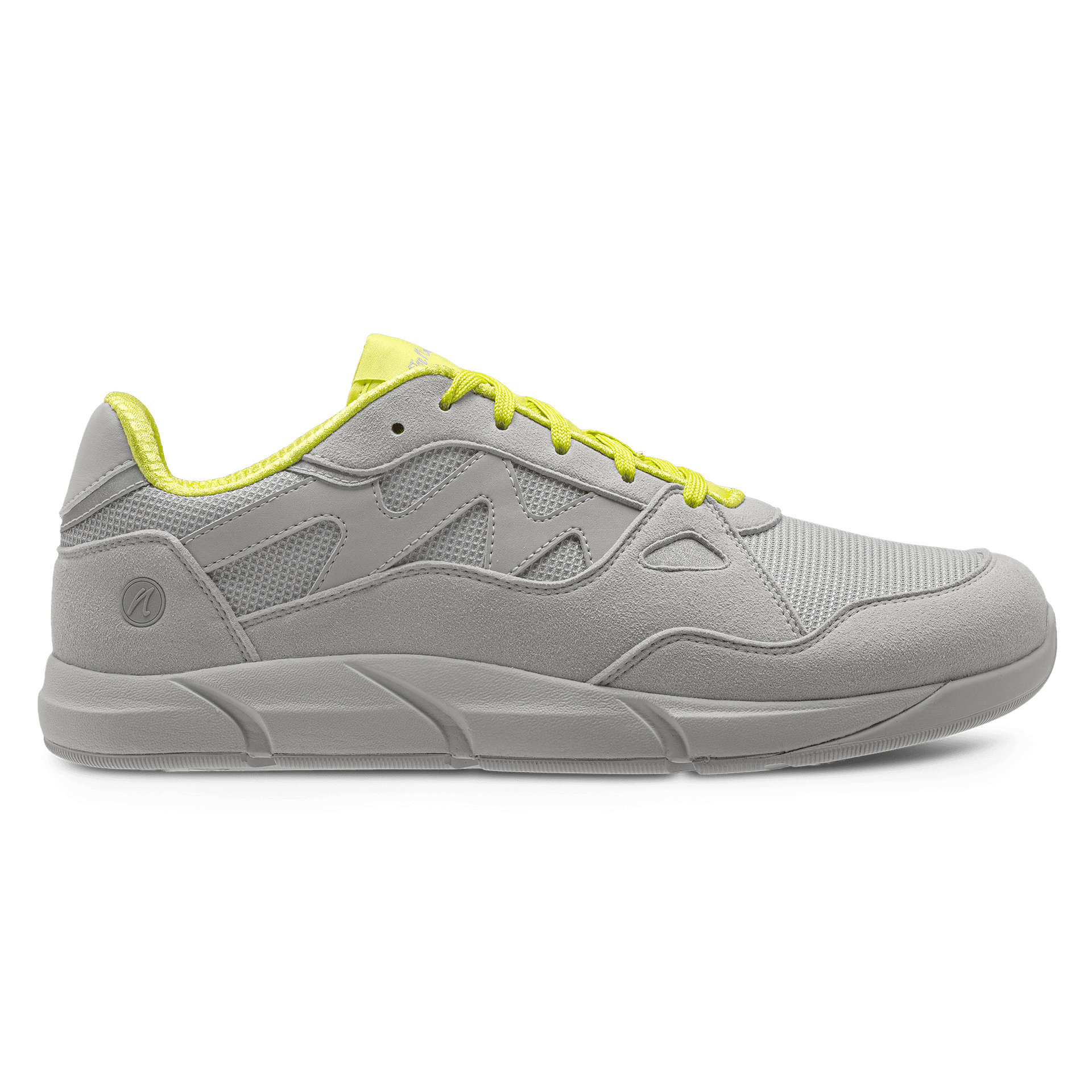 Joe Nimble Joe Nimble Men's Sneaker Addict Gray/yellow