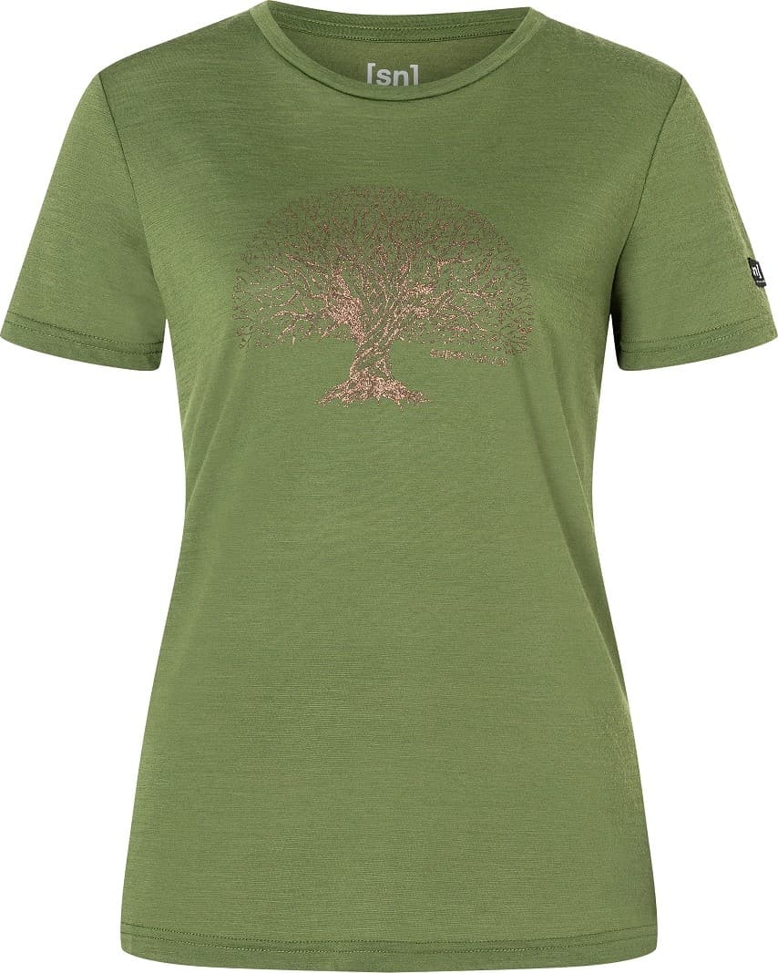 Super.Natural super.natural Women's Tree Of Knowledge Tee Chive/copper