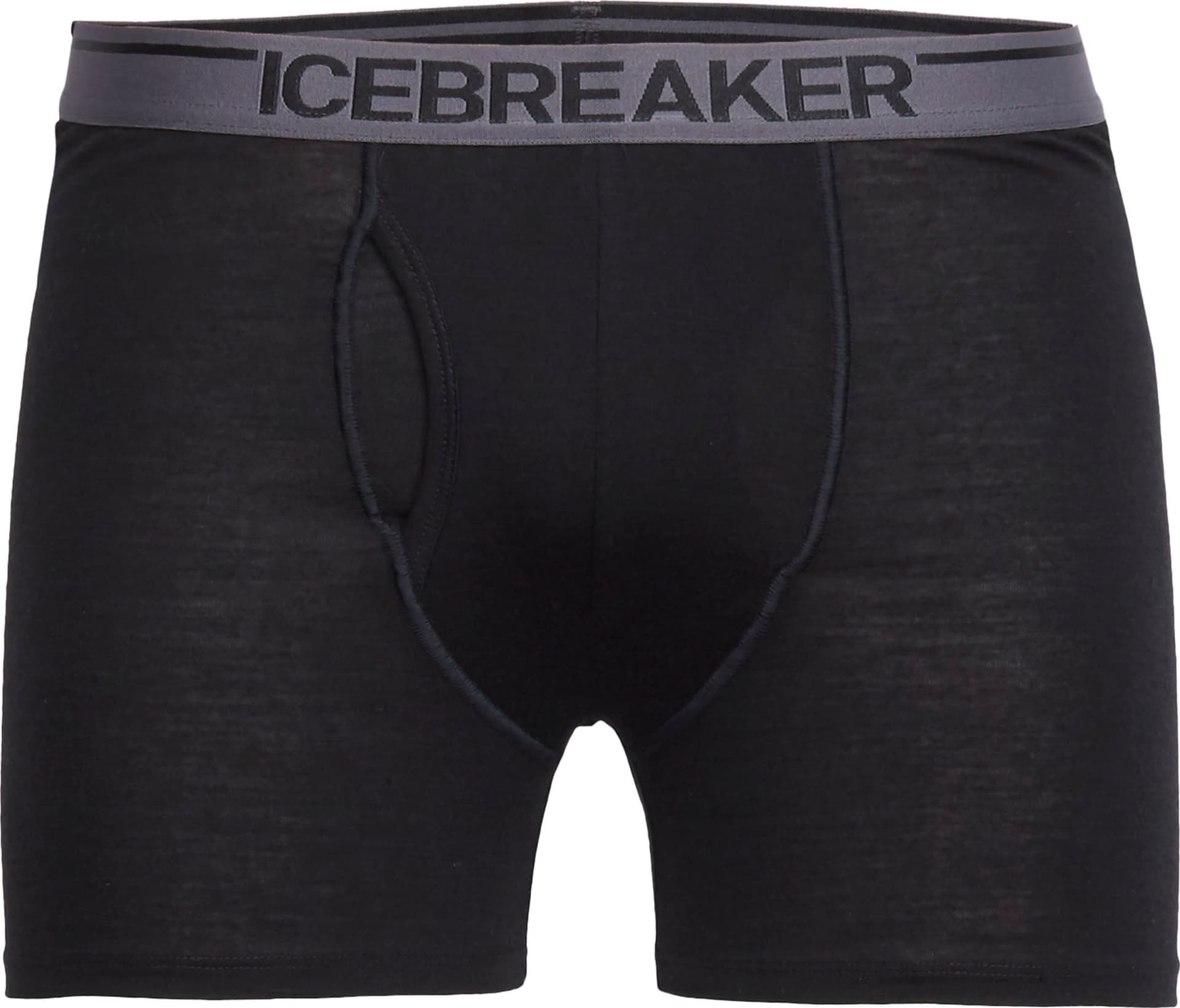 Icebreaker Icebreaker Men's Anatomica Boxers With Fly Black/monsoon