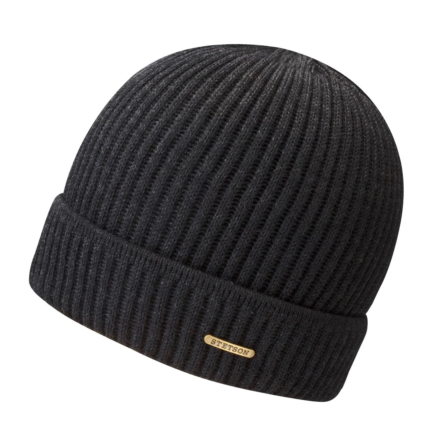Stetson Stetson Unisex Beanie Merino Wool Black