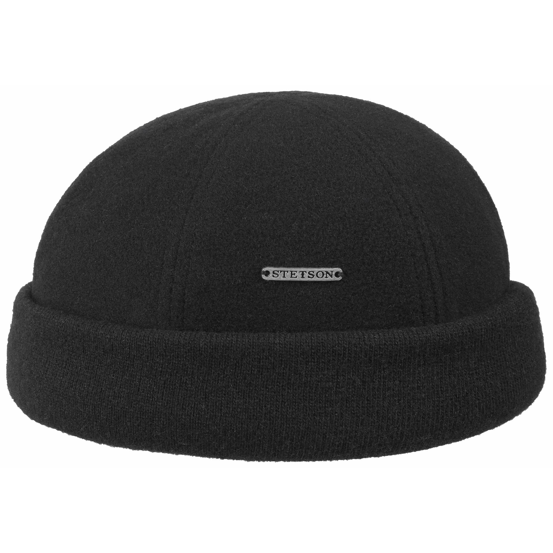 Stetson Stetson Docker Wool/Cashmere Black