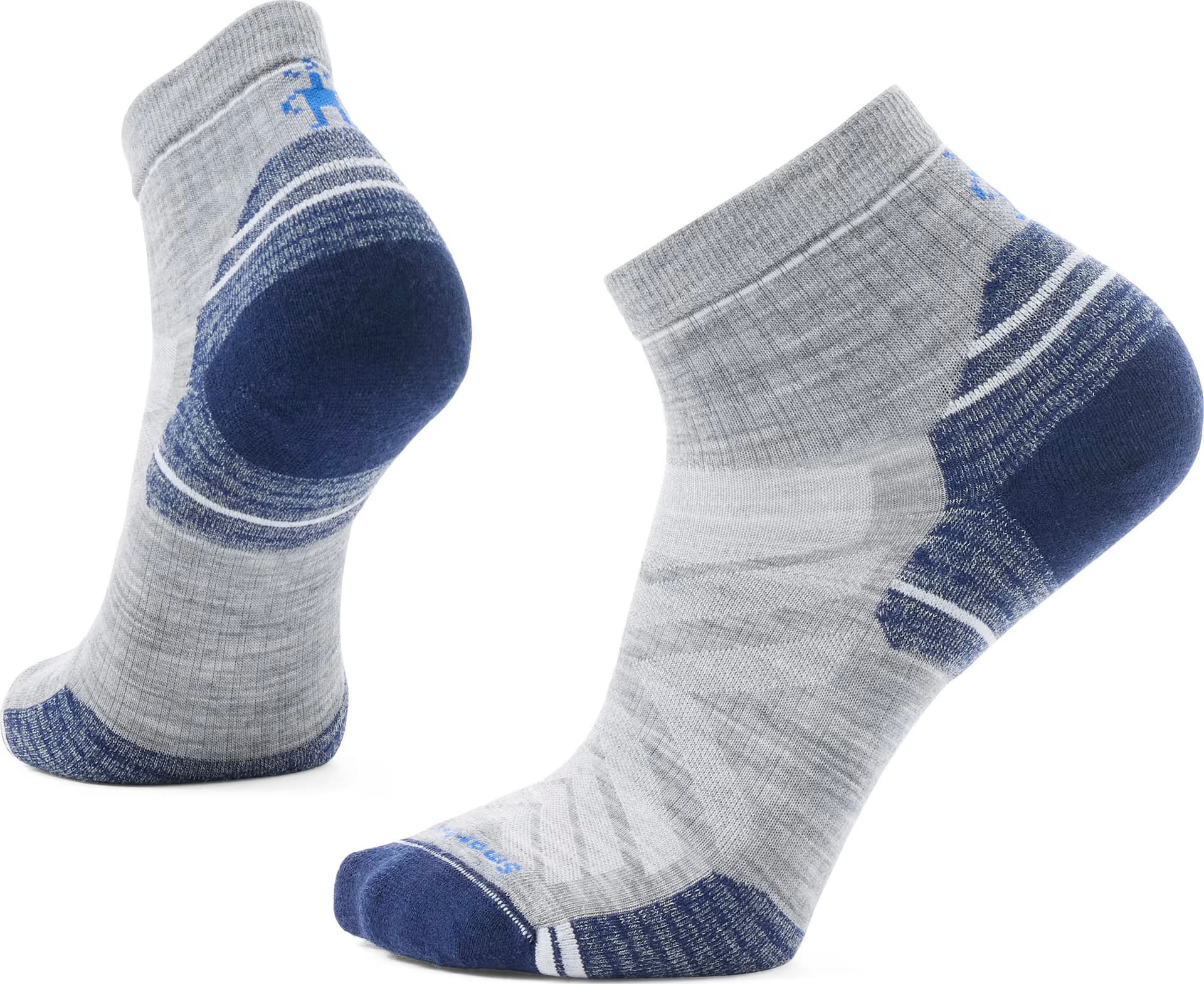 SmartWool Smartwool Hike Targeted Cushion Ankle Socks Light Gray