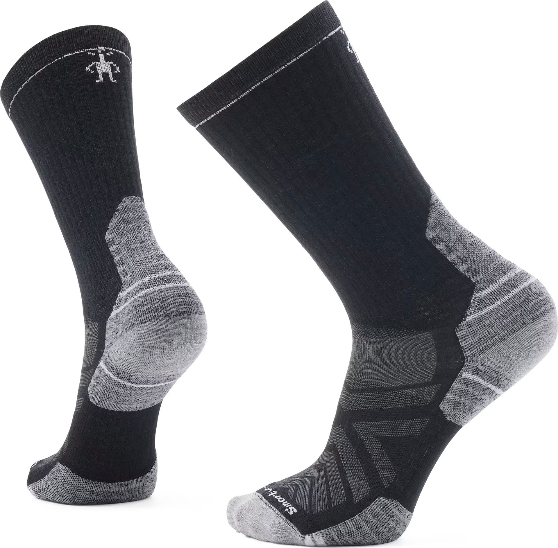 SmartWool Smartwool Hike Targeted Cushion Crew Socks Black