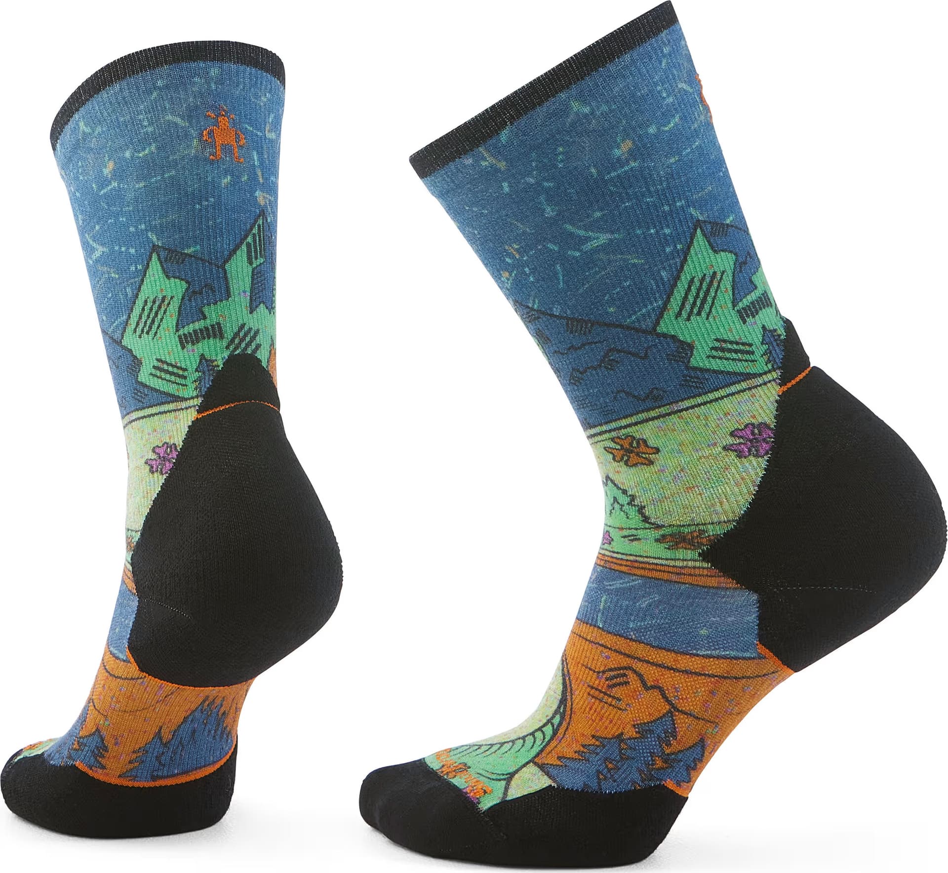 SmartWool Smartwool Women's Trail Run Targeted Cushion Mount Twilight Blue