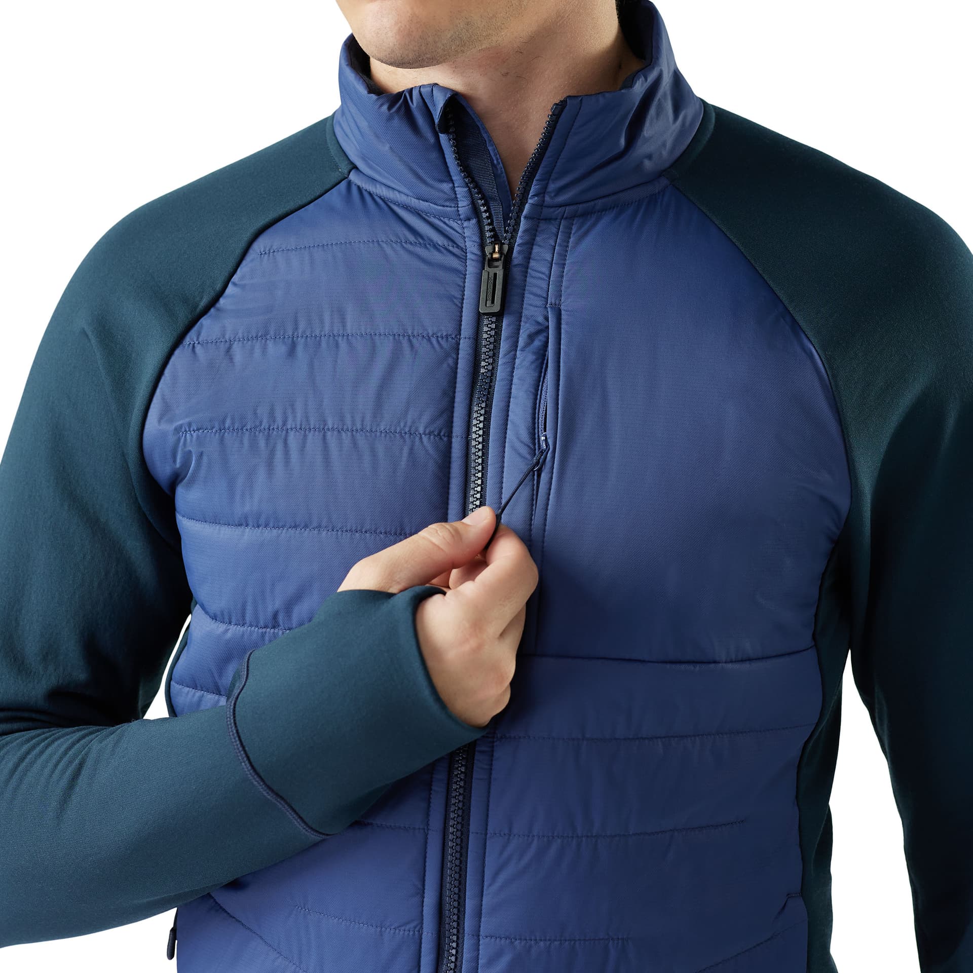 SmartWool Smartwool Men's Smartloft Hybrid Jacket Nightfall Blue