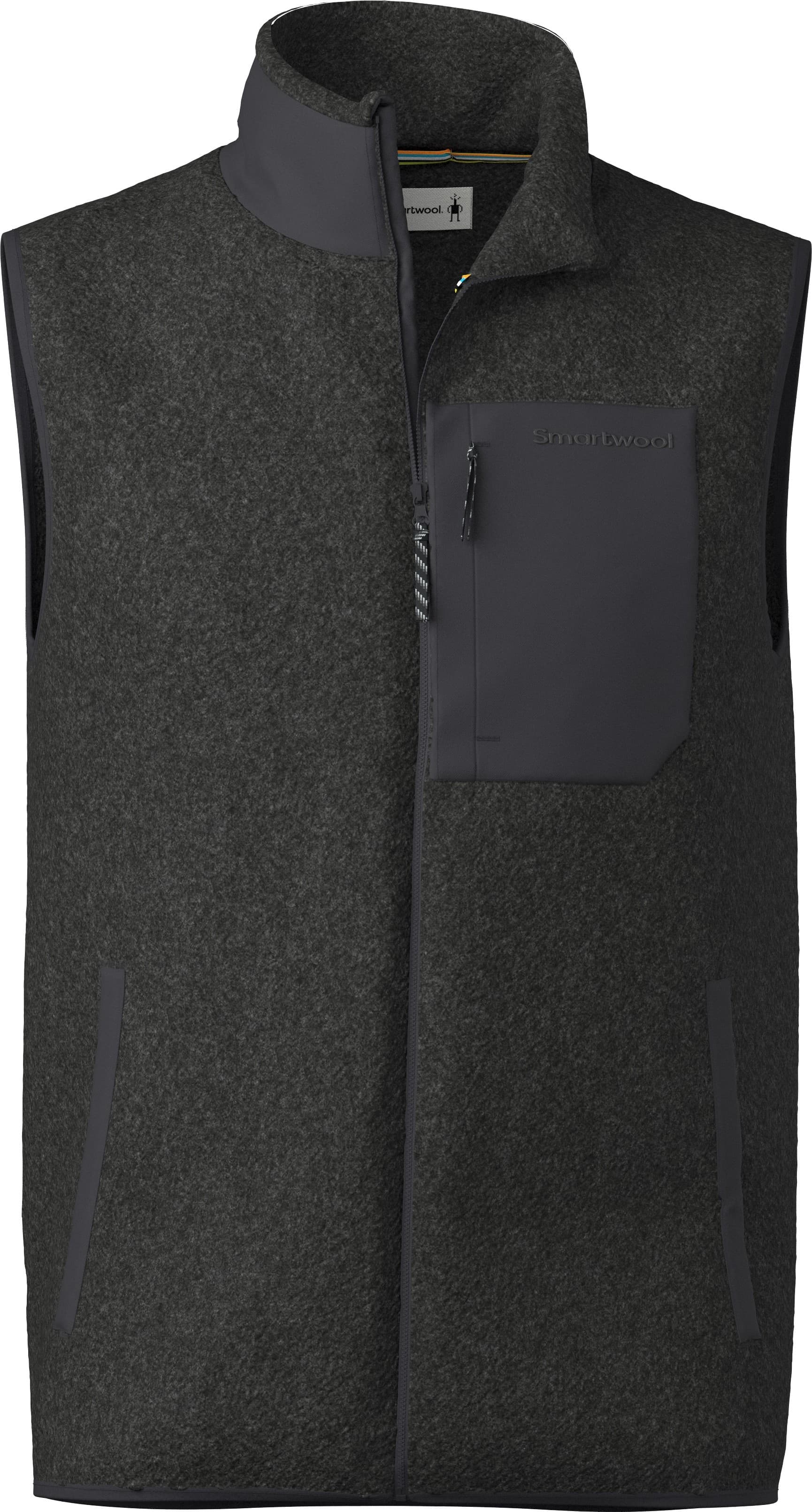 SmartWool Smartwool Men's Second Cut Fleece Vest Charcoal