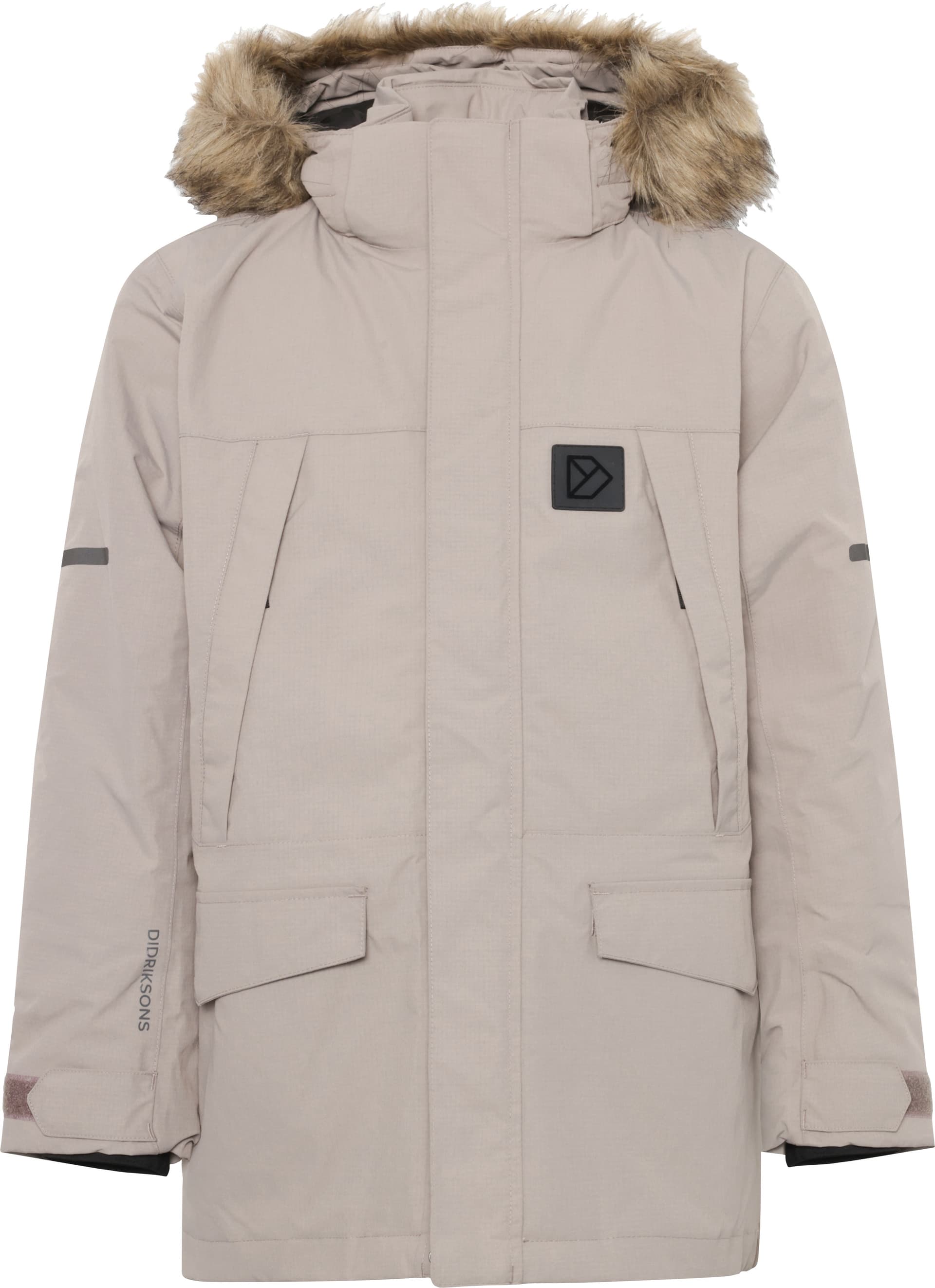 Didriksons Didriksons Kids' Sylvin Parka Ash Brown