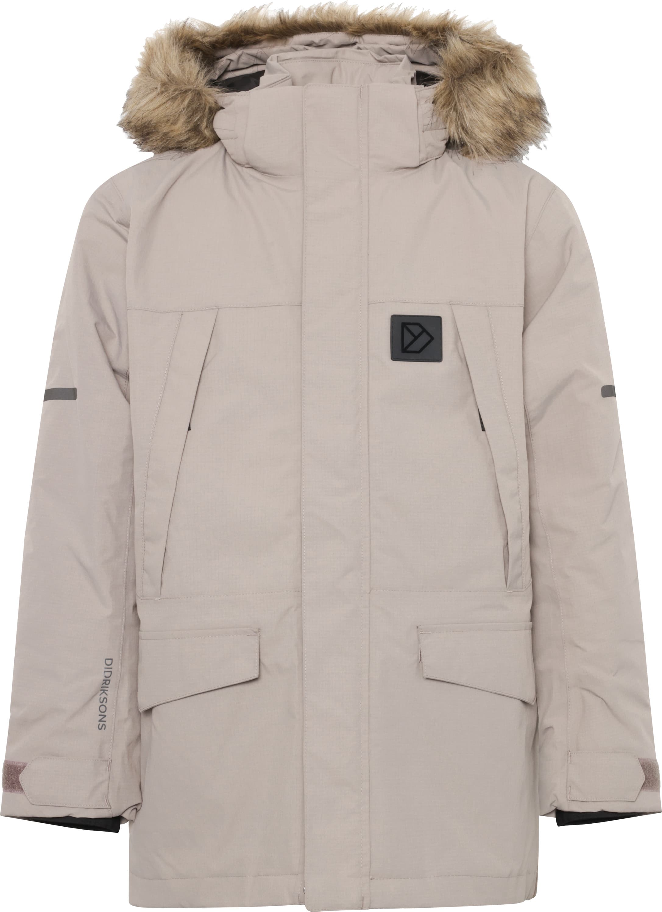 Didriksons Didriksons Kids' Sylvin Parka Ash Brown