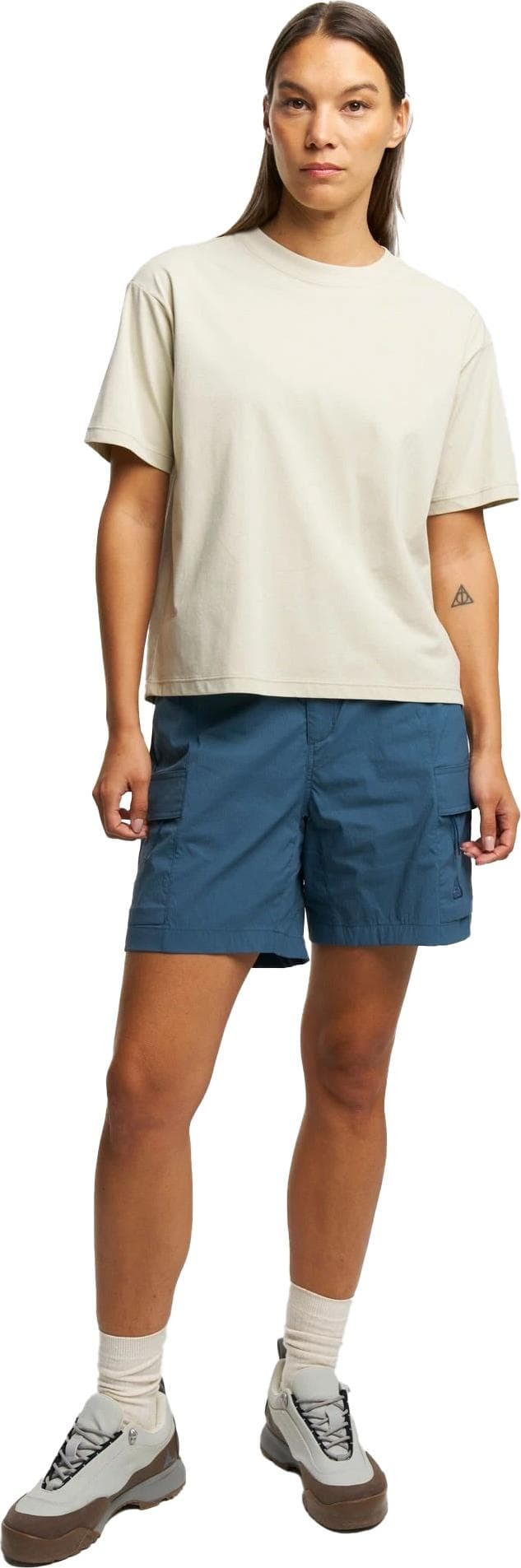 Tenson Tenson Women's Camper Tee Light Beige