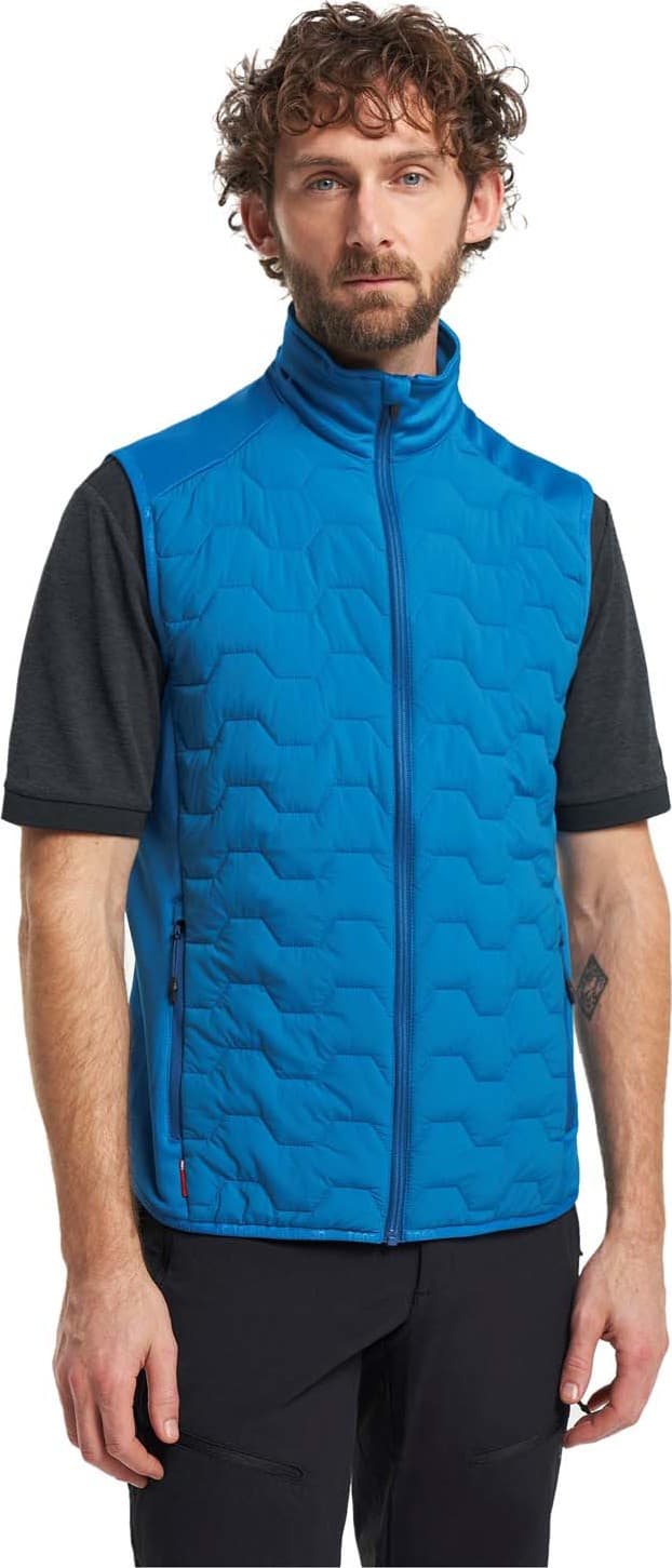 Tenson Tenson Men's TXite Hybrid Vest Mykonos Blue