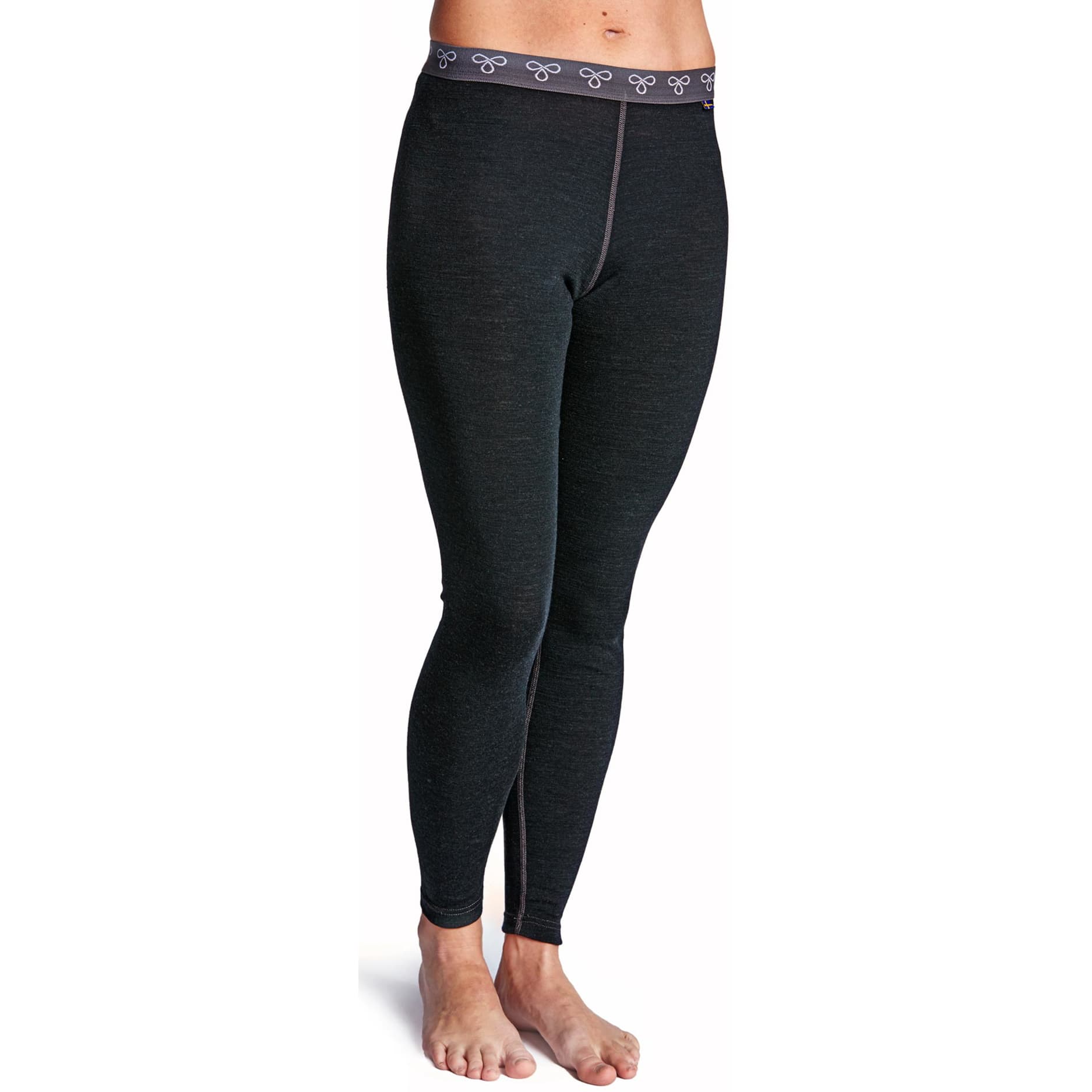 Termo Termo Women's Wool Light Long Johns Anthracite Melange