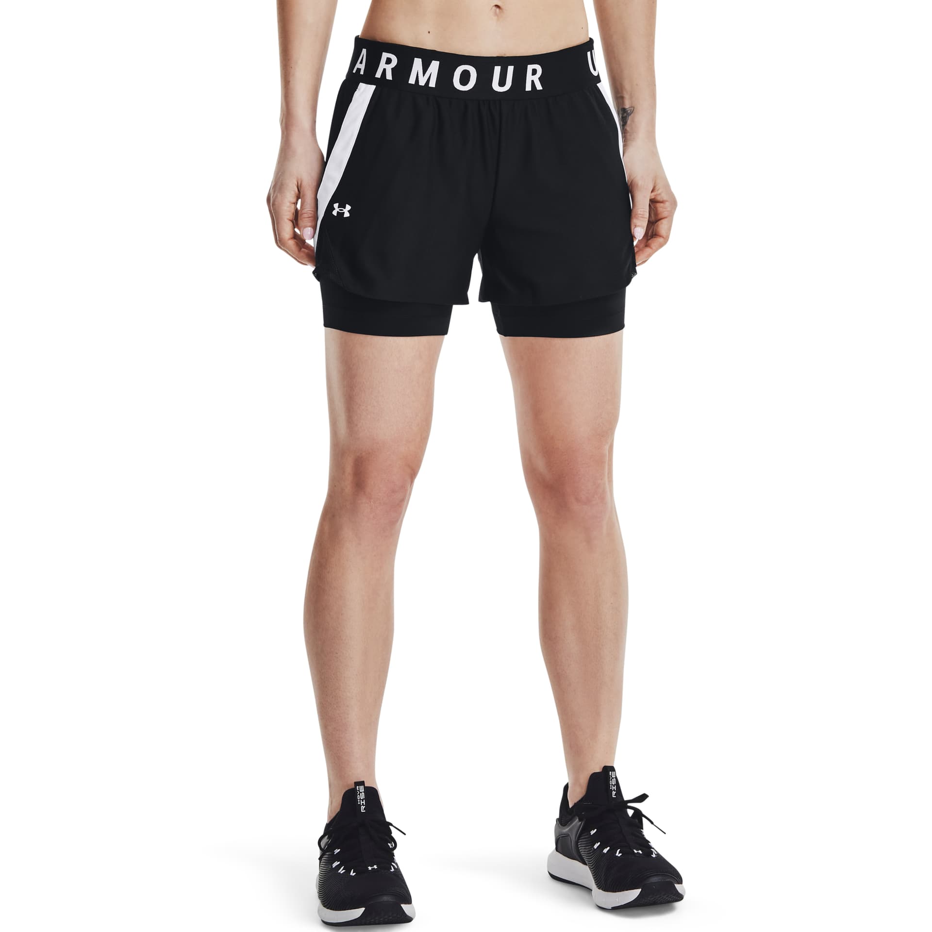 Under Armour Under Armour Women's Play Up 2-in-1 Shorts Black